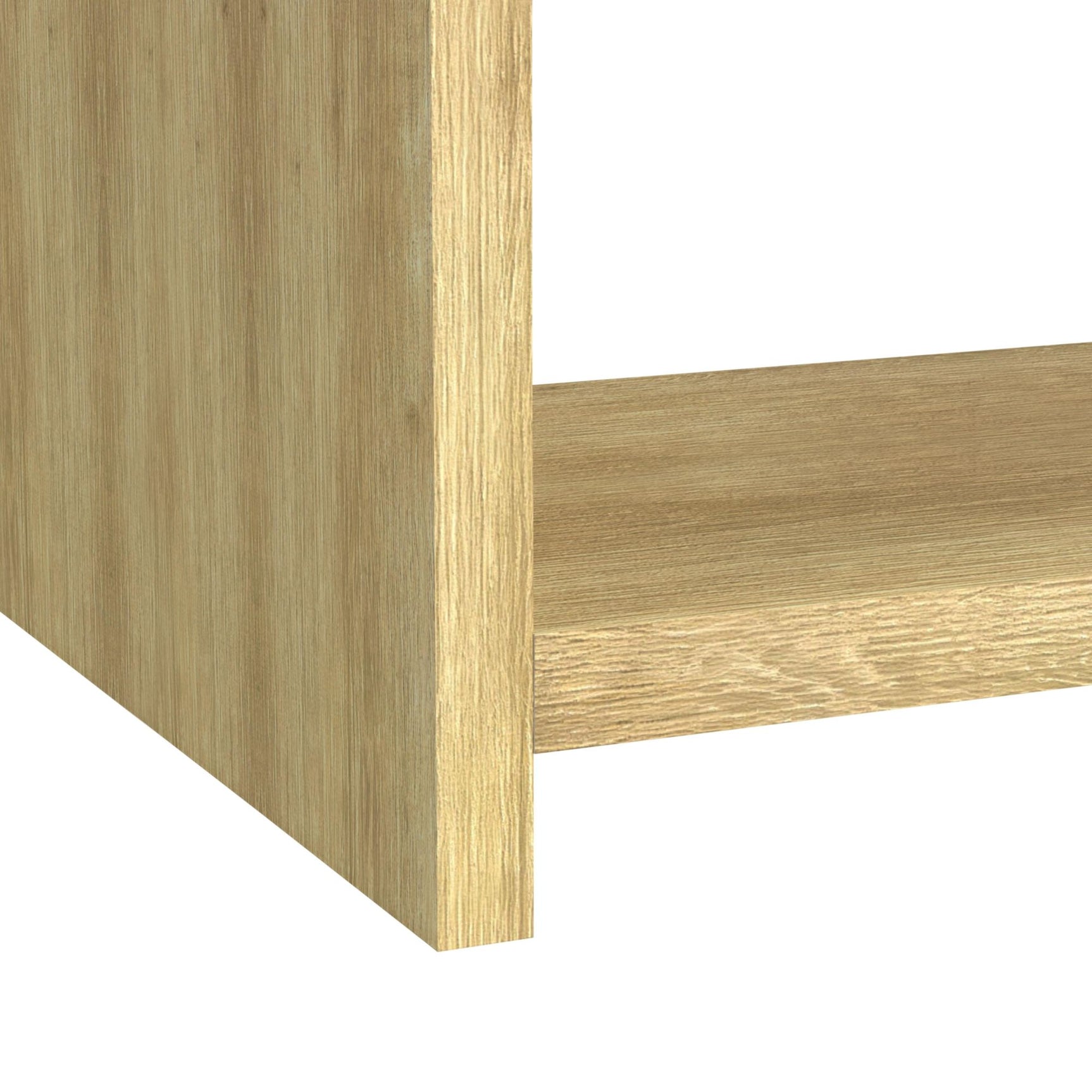 Ridgemont End Table with USB in Natural - Tampa Furniture Outlet