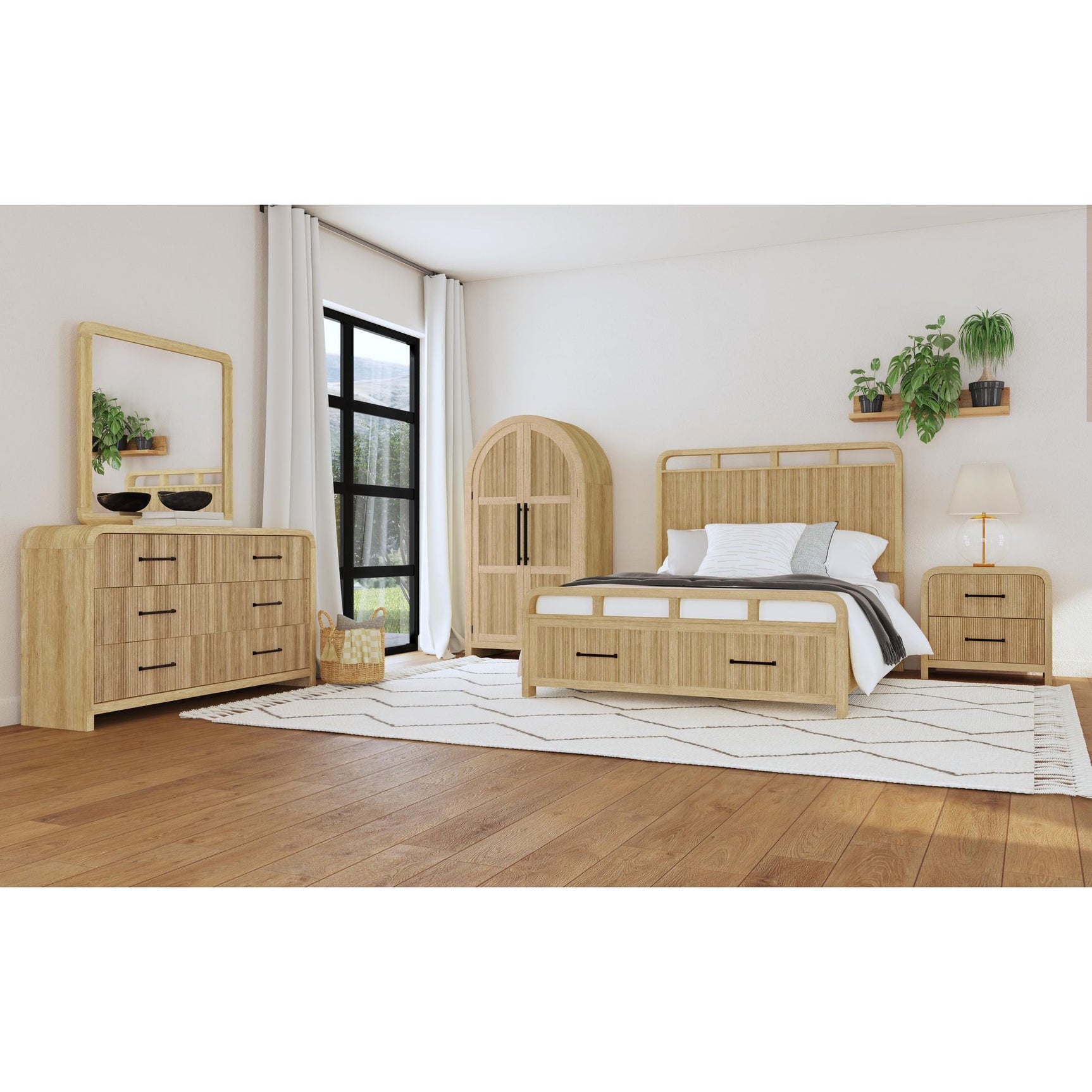Ridgemont 6-Drawer Dresser in Natural - Tampa Furniture Outlet