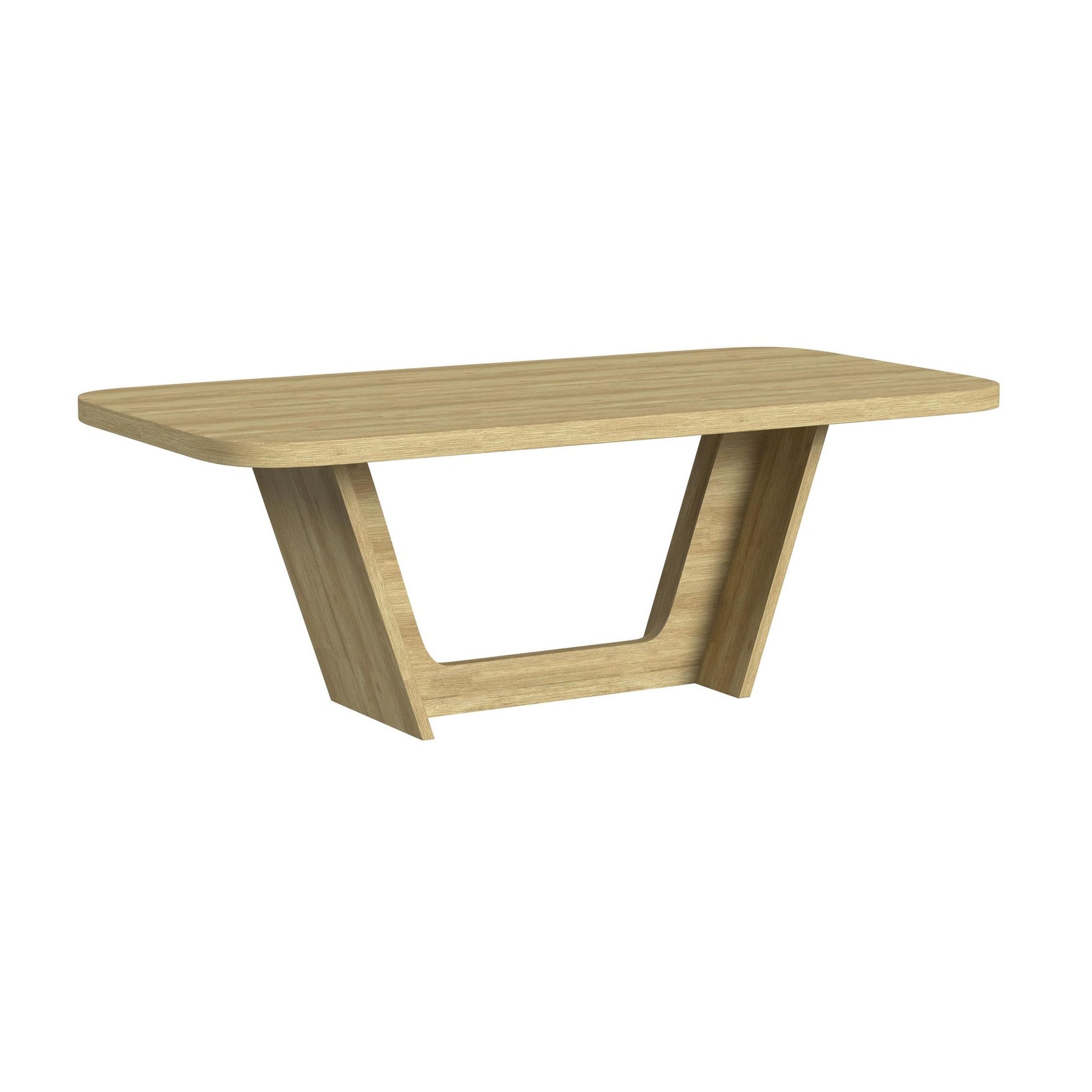 Ridgemont Rectangular Dining Table in Natural - Tampa Furniture Outlet