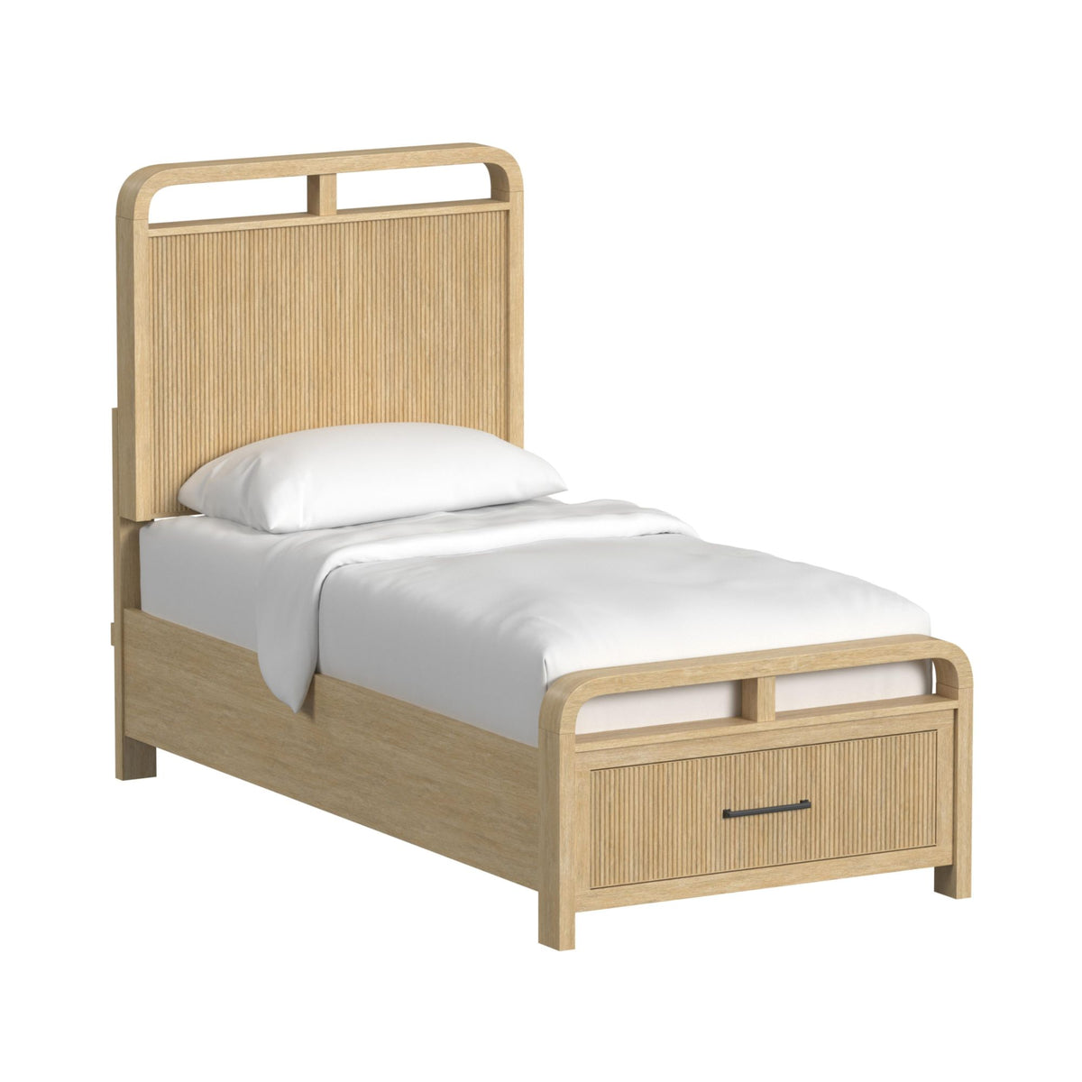 Ridgemont Twin Storage Bed in Natural