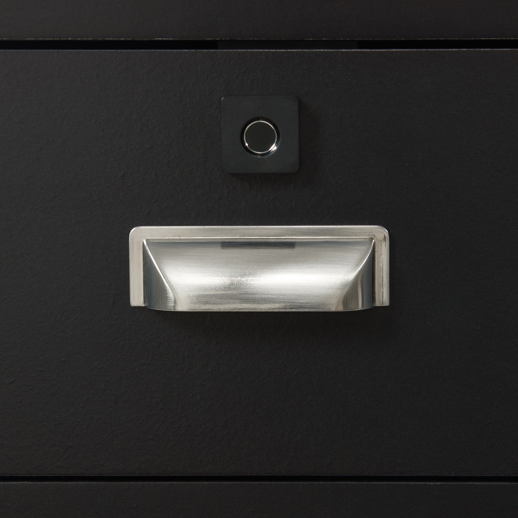 Rio Nightstand with Electronic Features in Black