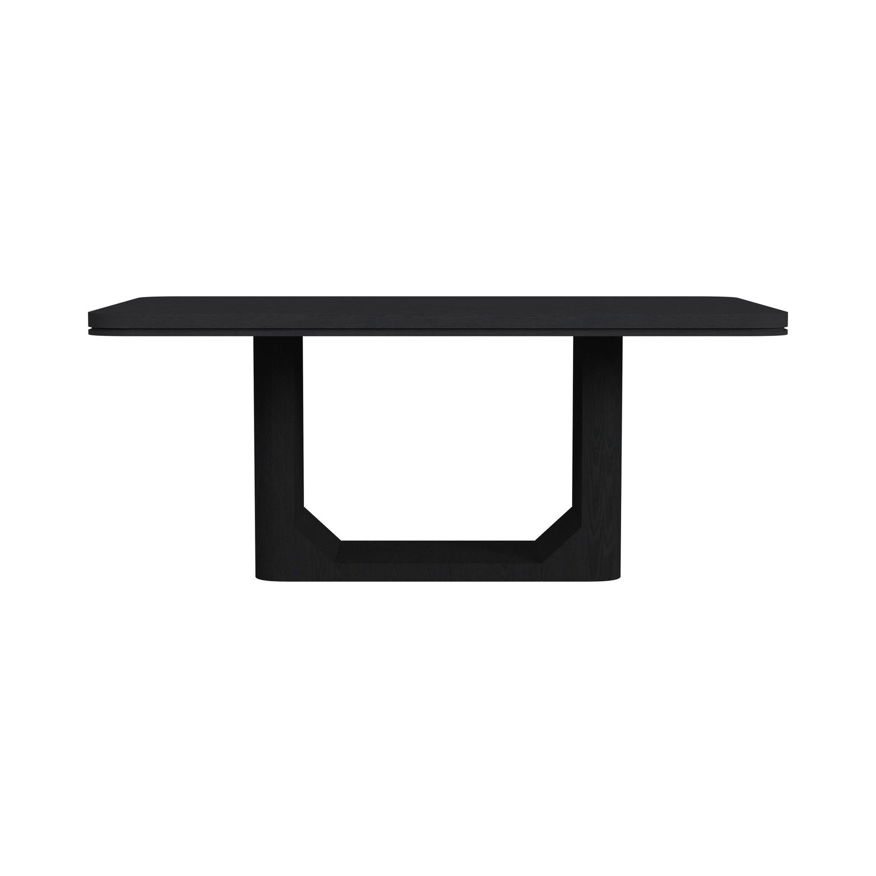 Rosalie 72" Rectangular Dining Table in Black