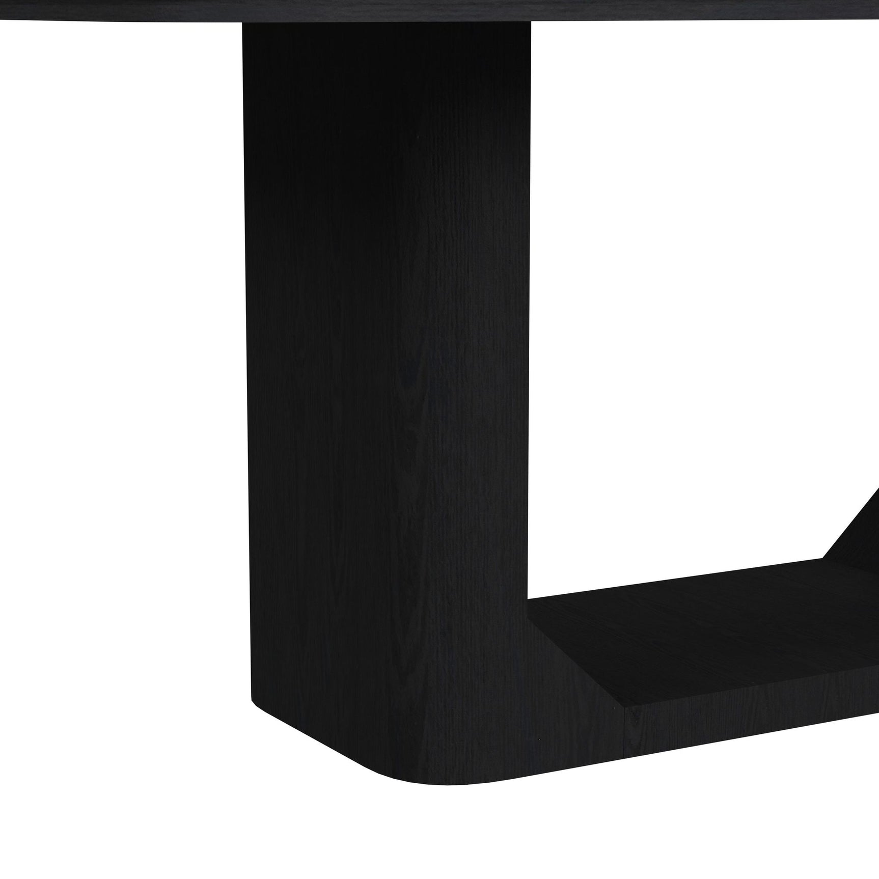 Rosalie 72" Rectangular Dining Table in Black - Tampa Furniture Outlet