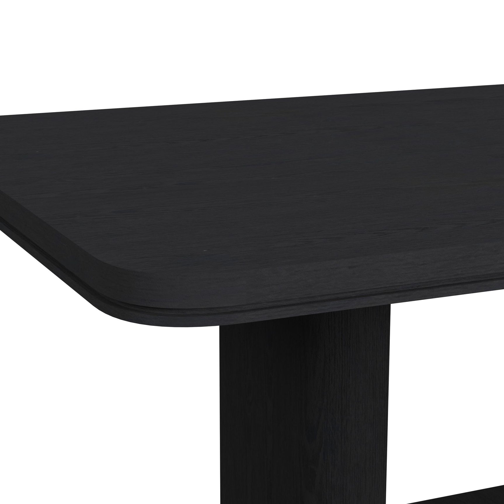 Rosalie 72" Rectangular Dining Table in Black - Tampa Furniture Outlet
