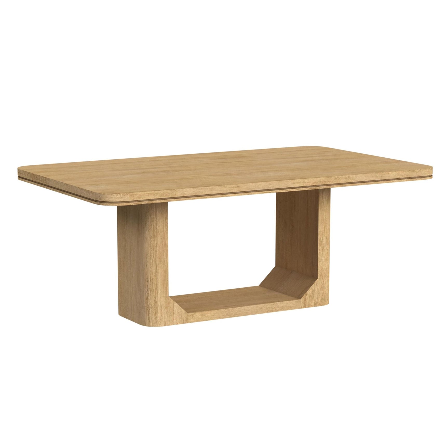 Rosalie 72" Rectangular Dining Table in Natural - Tampa Furniture Outlet