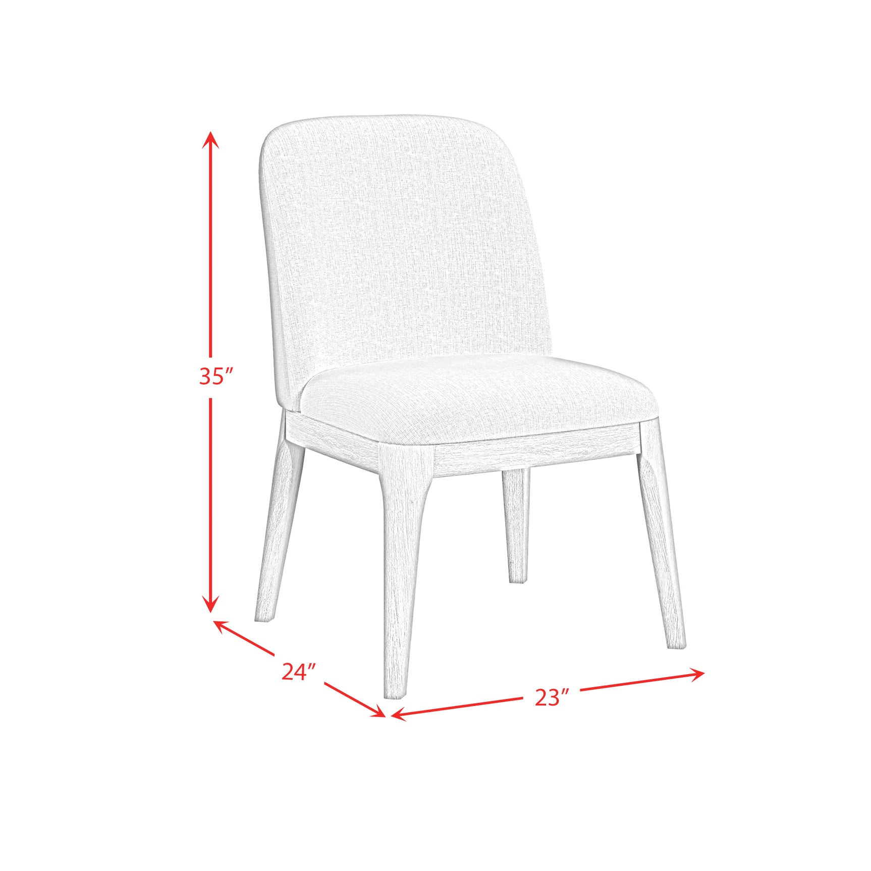 Rosalie Dining Side Chair in Black (2 Per Carton) - Tampa Furniture Outlet