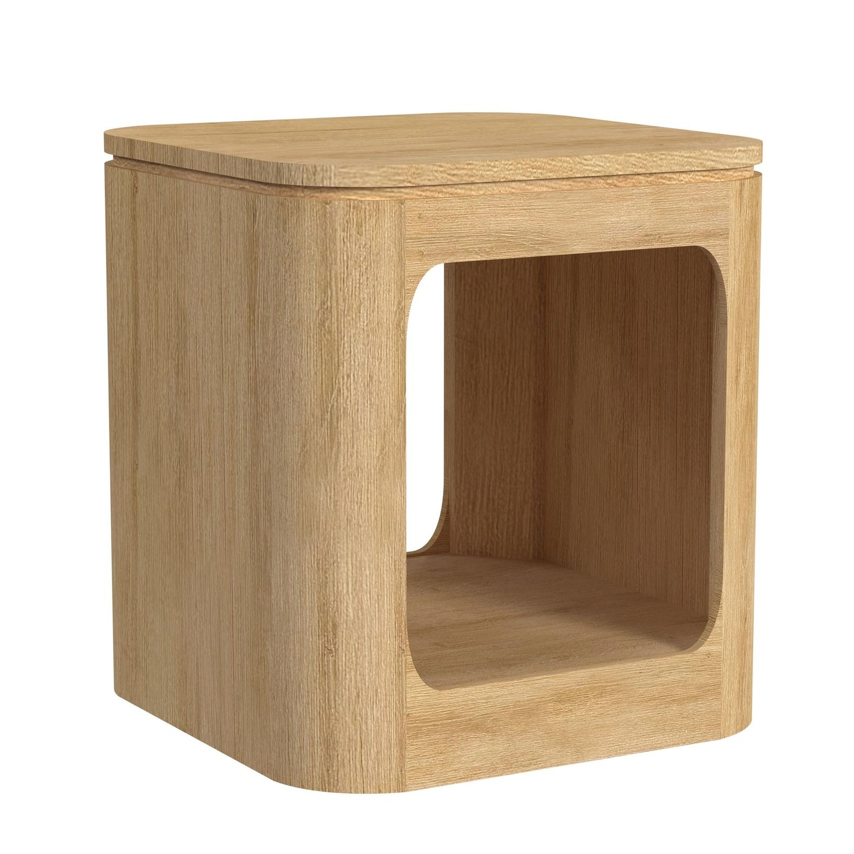 Rosalie End Table in Natural