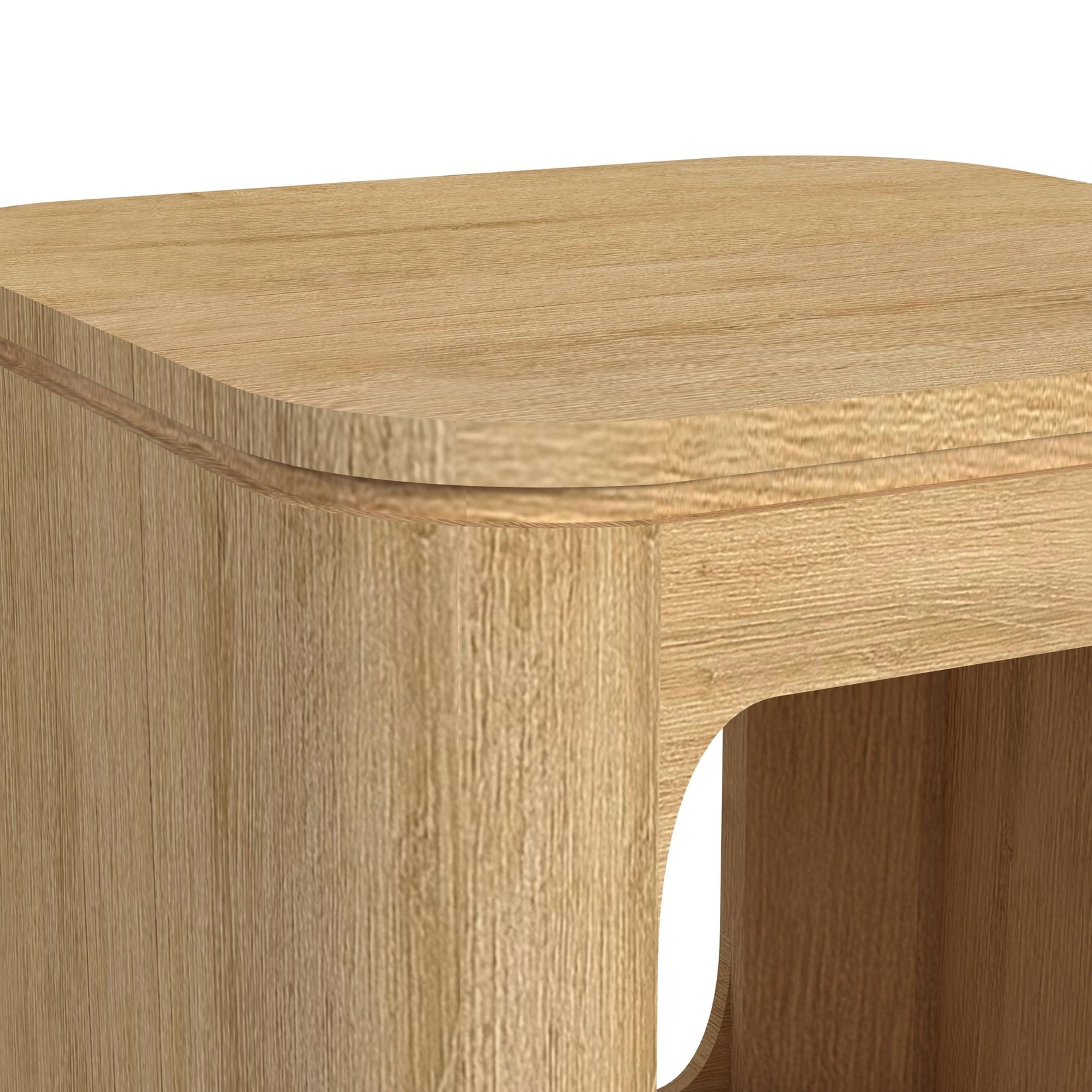 Rosalie End Table in Natural