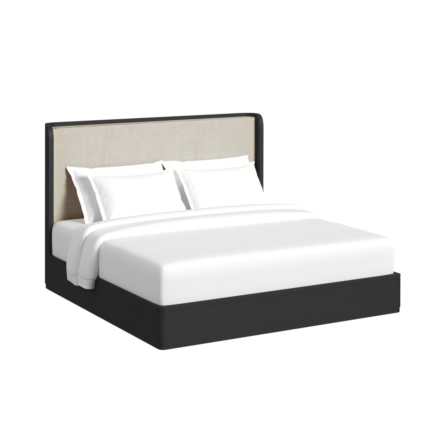 Rosalie King UPH Bed in Black