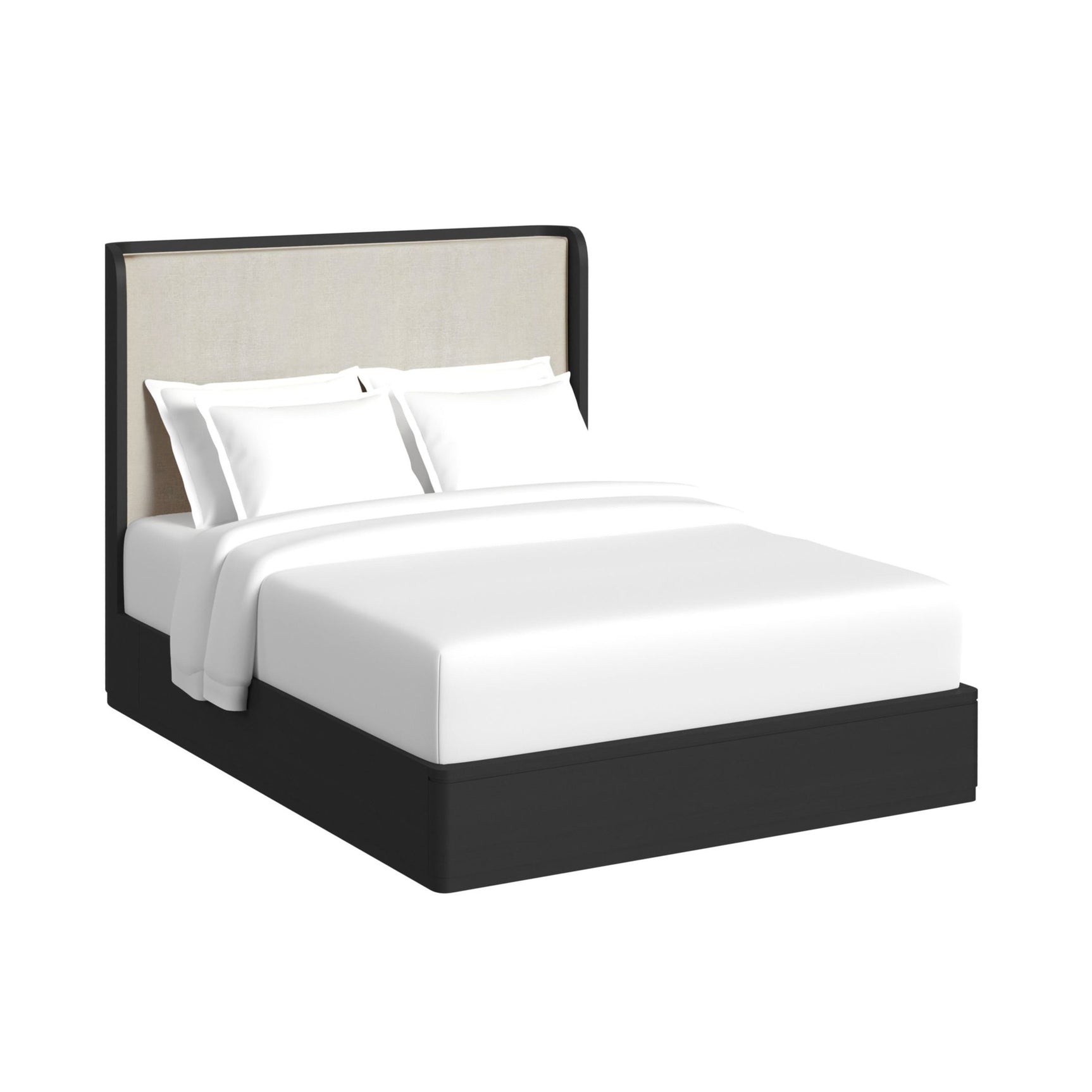 Rosalie Queen UPH Bed in Black