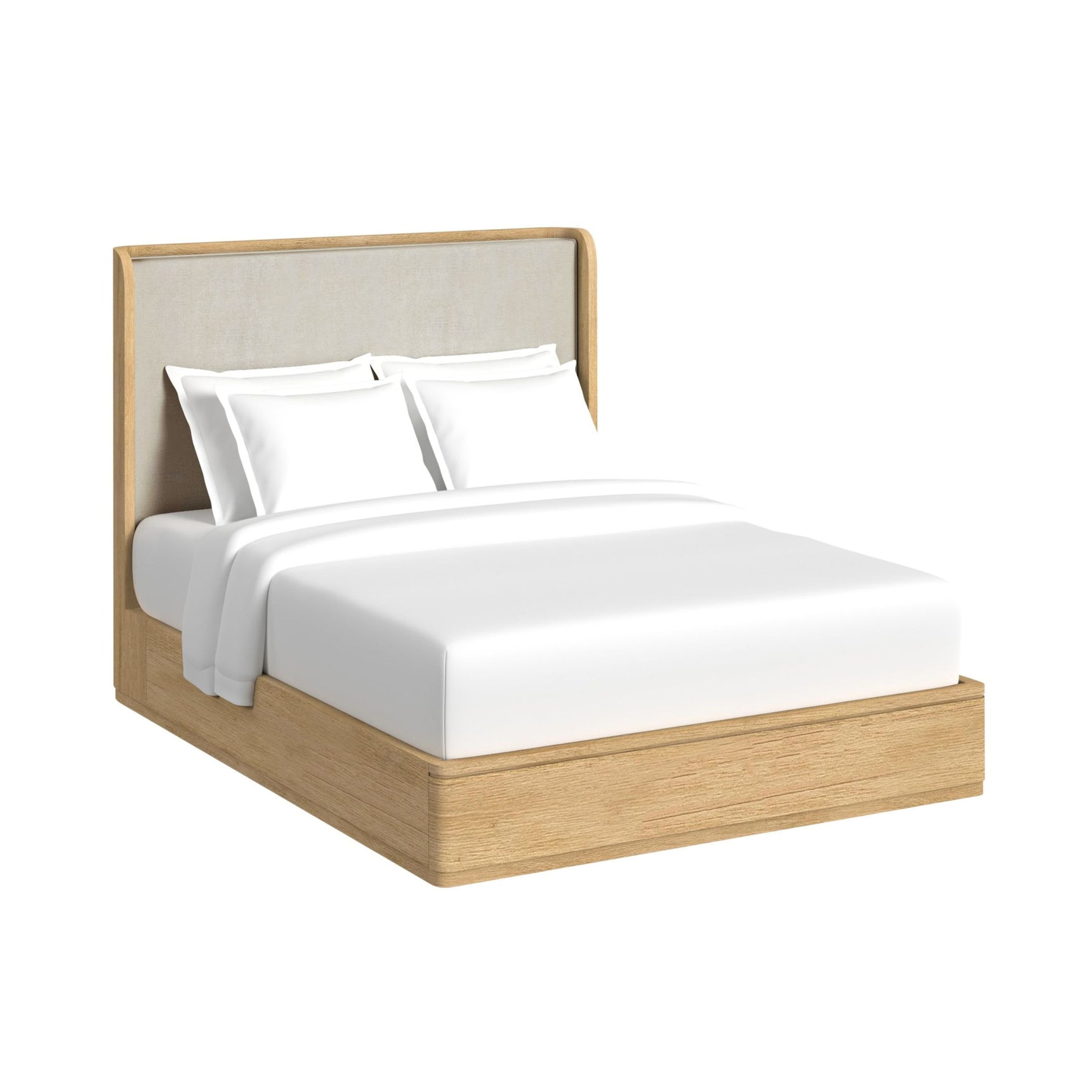 Rosalie Queen UPH Bed in Natural