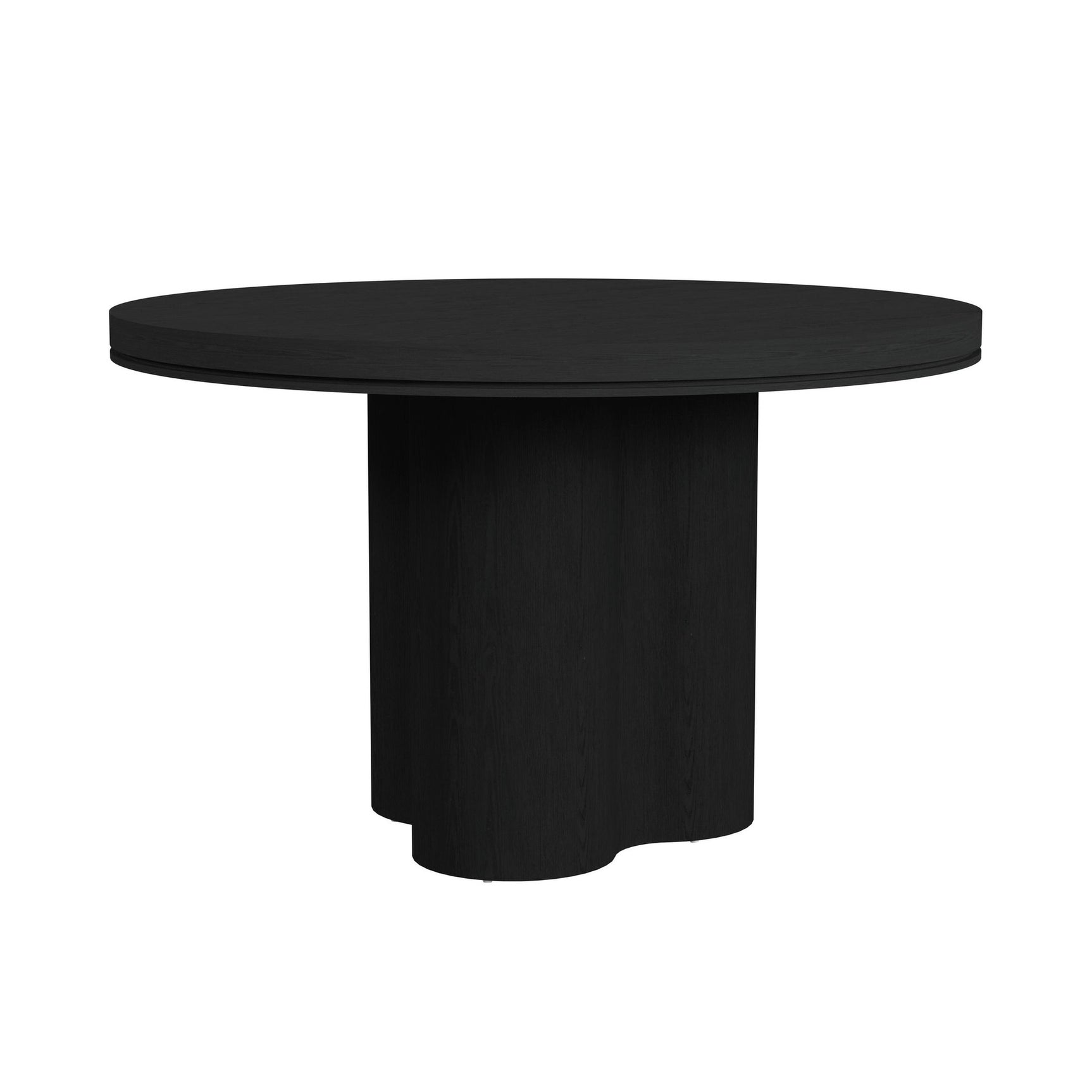 Rosalie Round Dining Table in Black