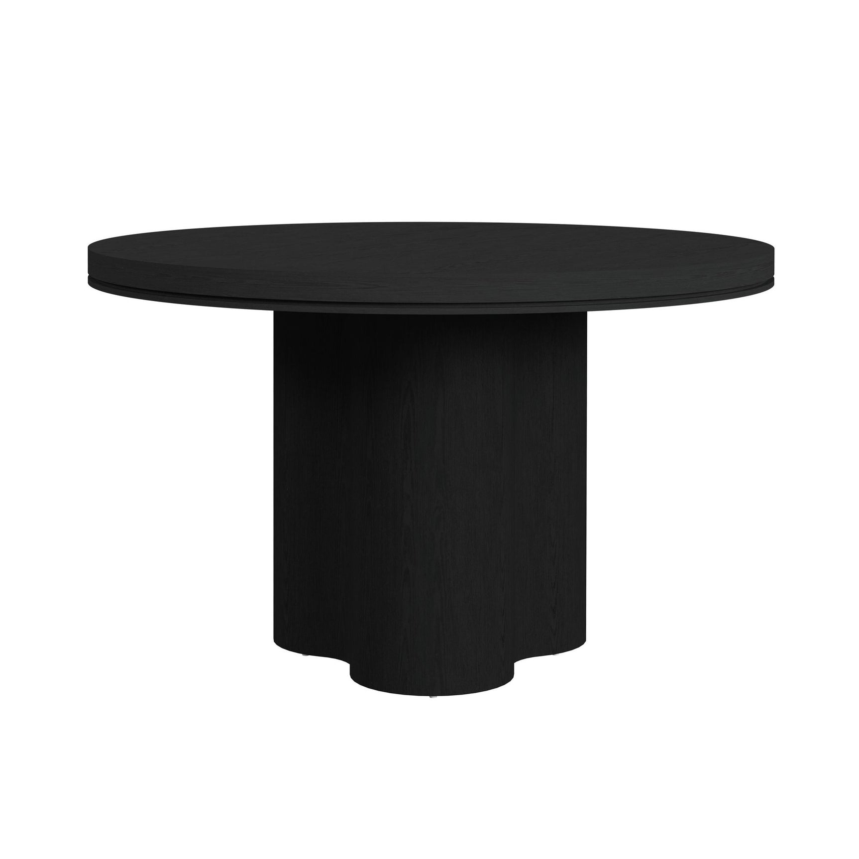 Rosalie Round Dining Table in Black