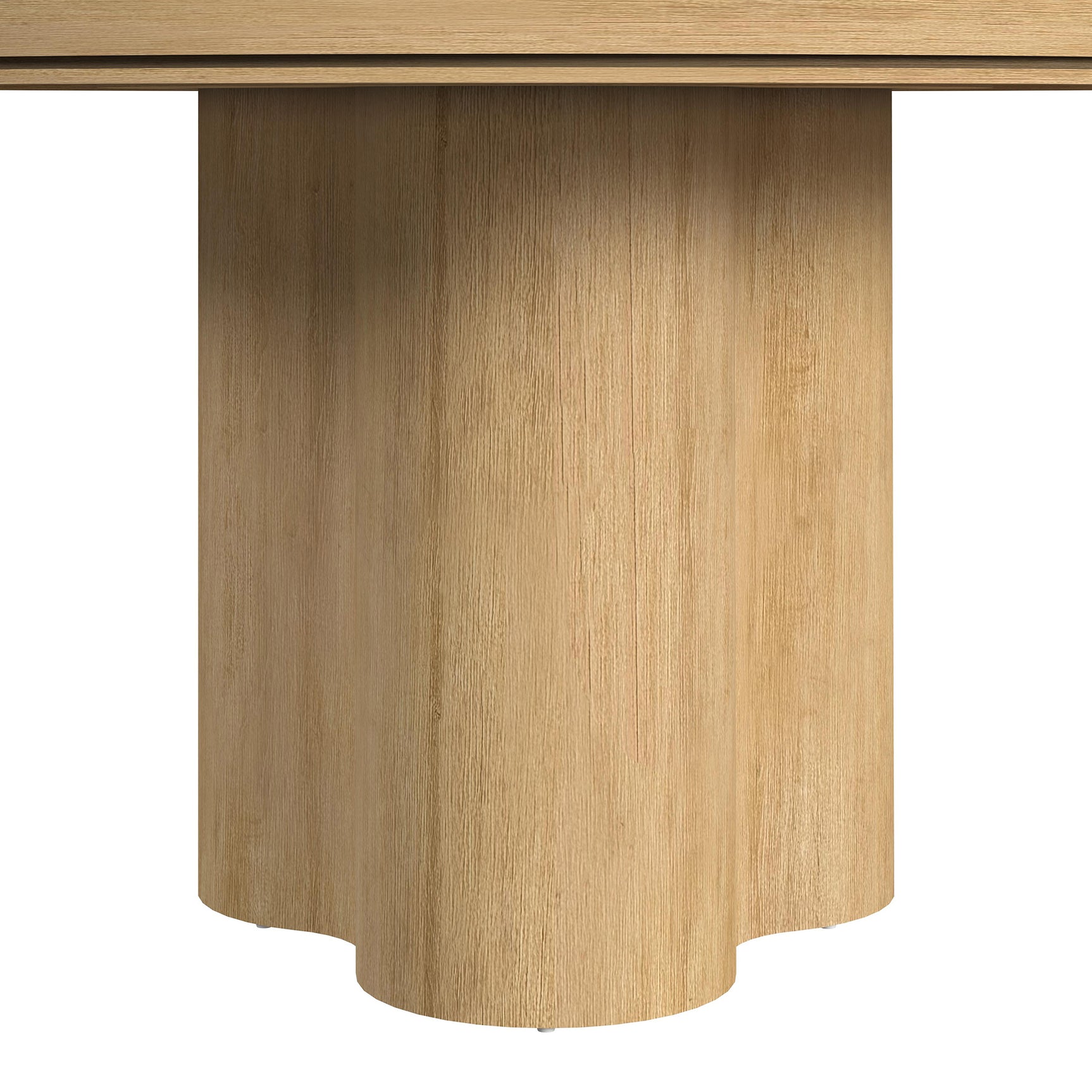 Rosalie Round Dining Table in Natural - Tampa Furniture Outlet