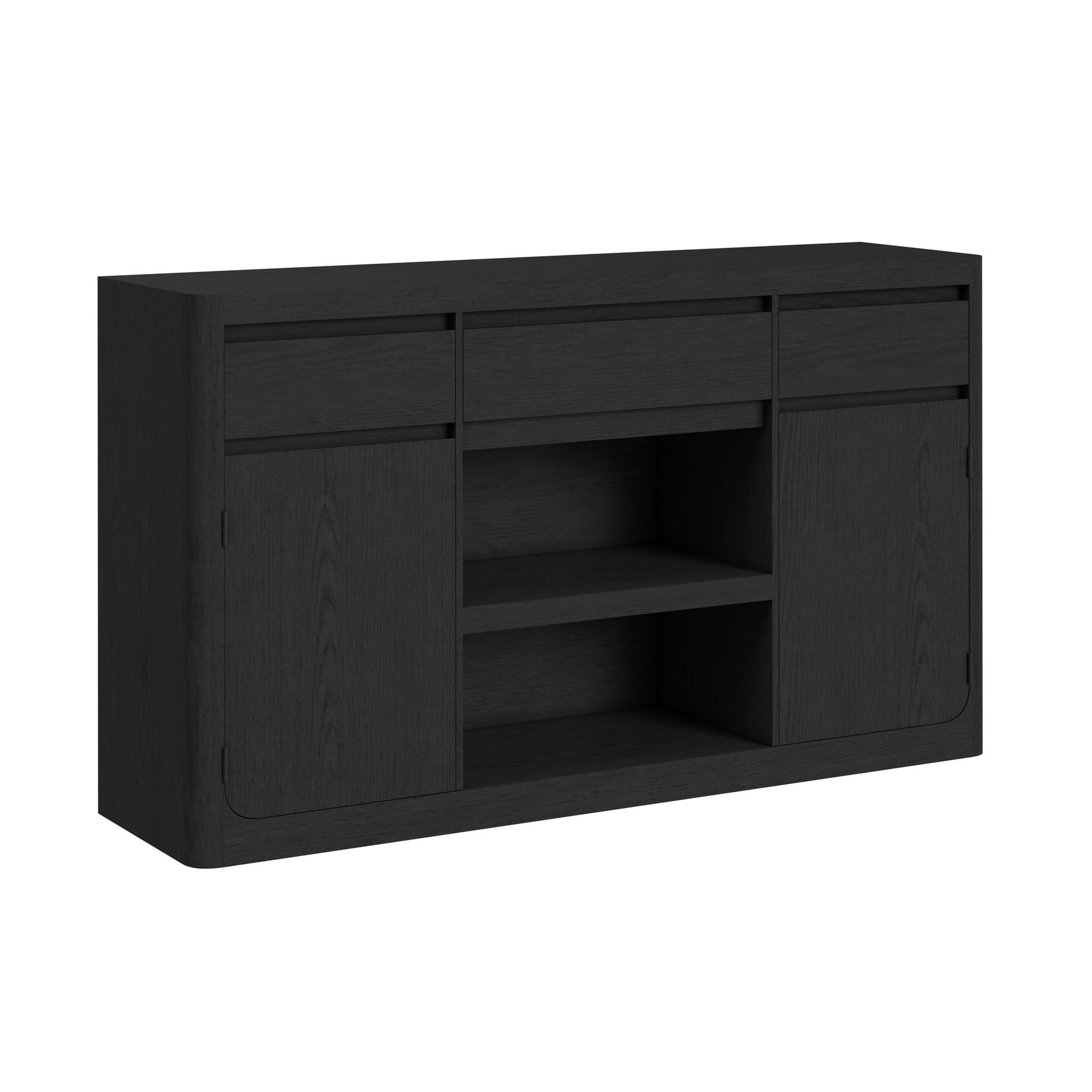 Rosalie Server in Black - Tampa Furniture Outlet