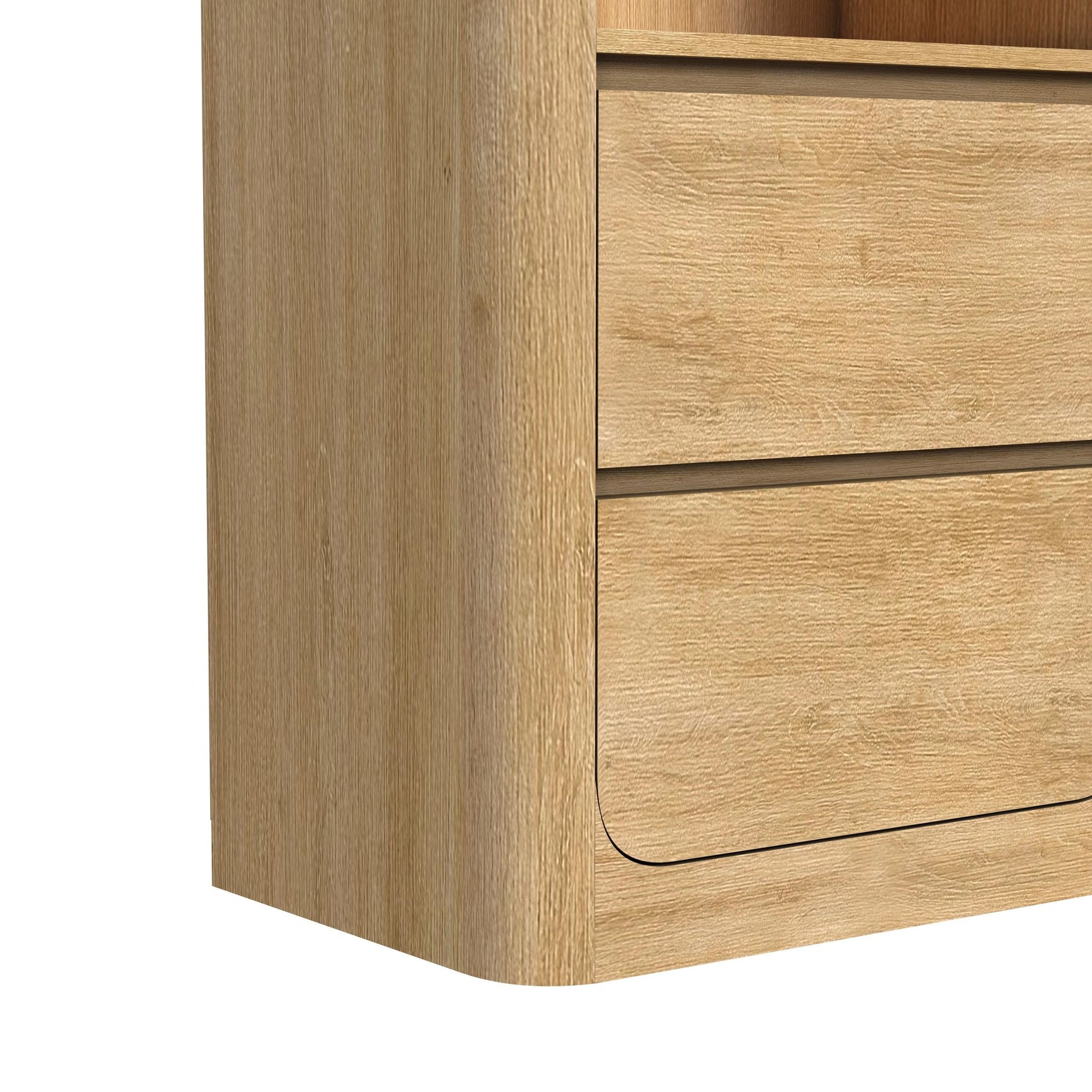 Rosalie Side Pier in Natural - Tampa Furniture Outlet