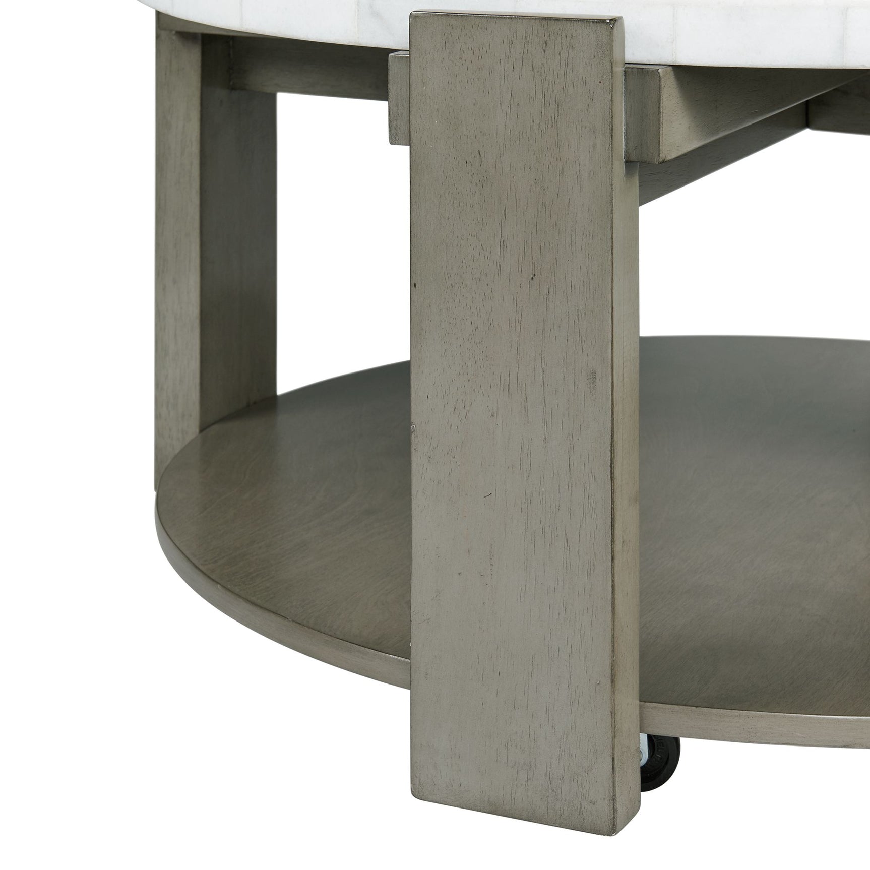 Rosamel Round Coffee Table in Ash Brown - Tampa Furniture Outlet
