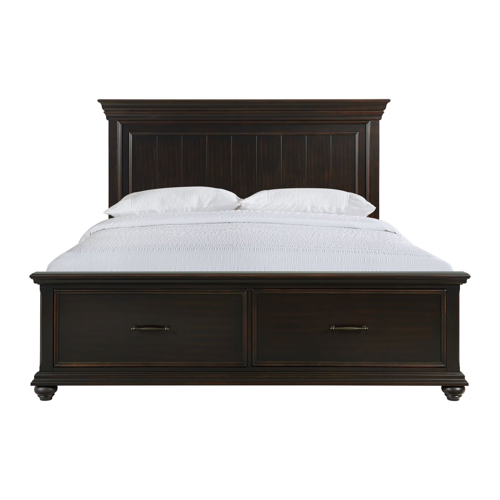 Slater King Bed Black - Tampa Furniture Outlet