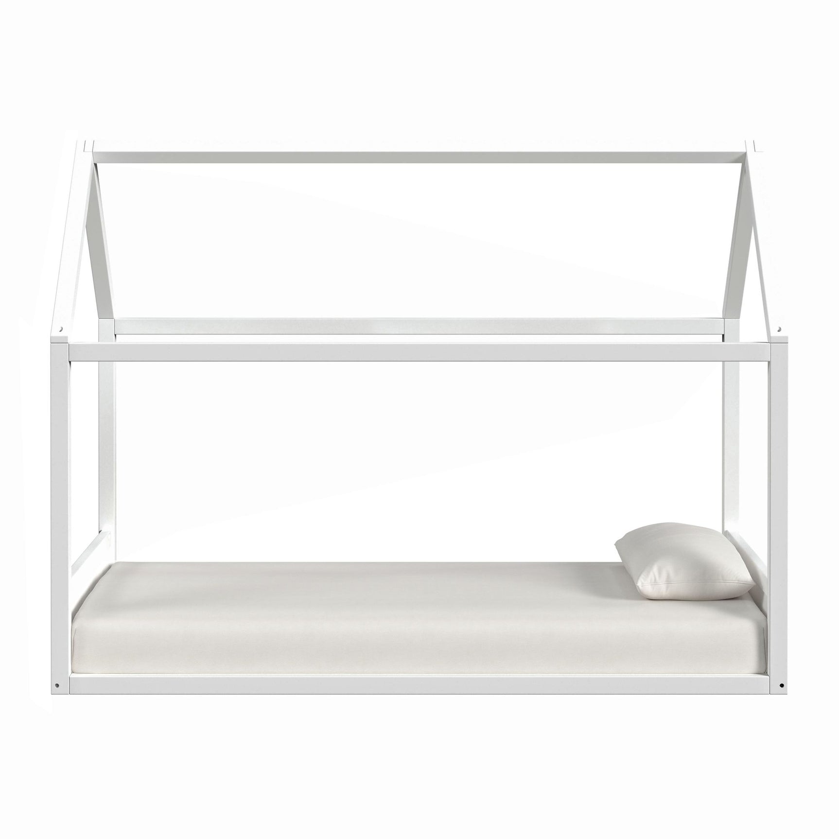 Sami Twin Montessori Bed in White - Tampa Furniture Outlet