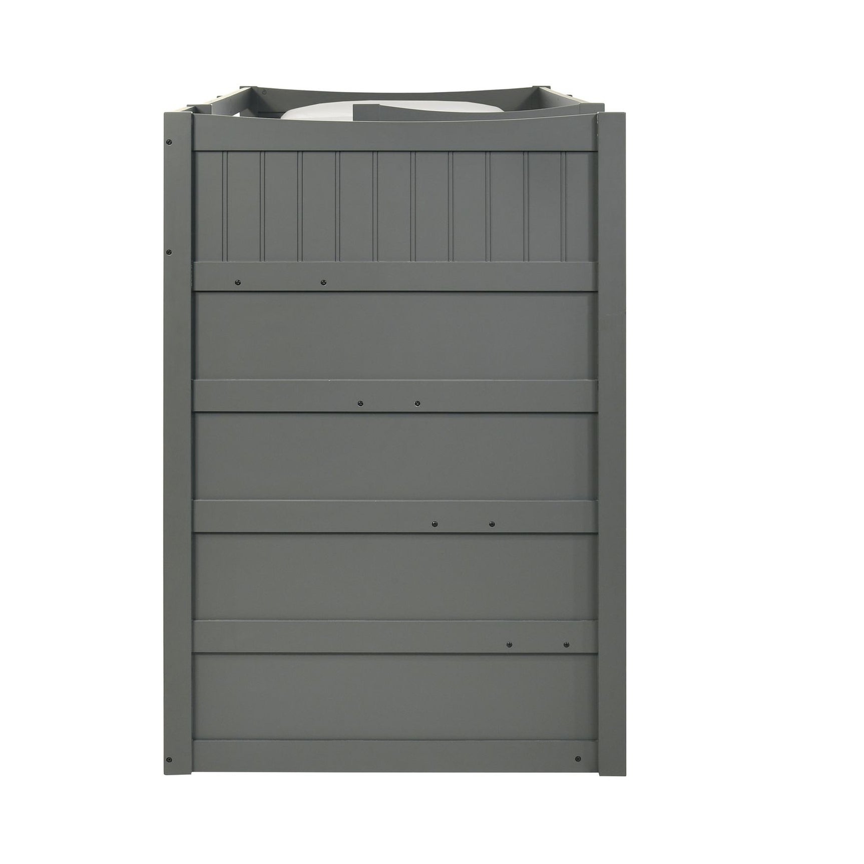 Sami Twin Over Twin Step Bunk with Left HB in Grey