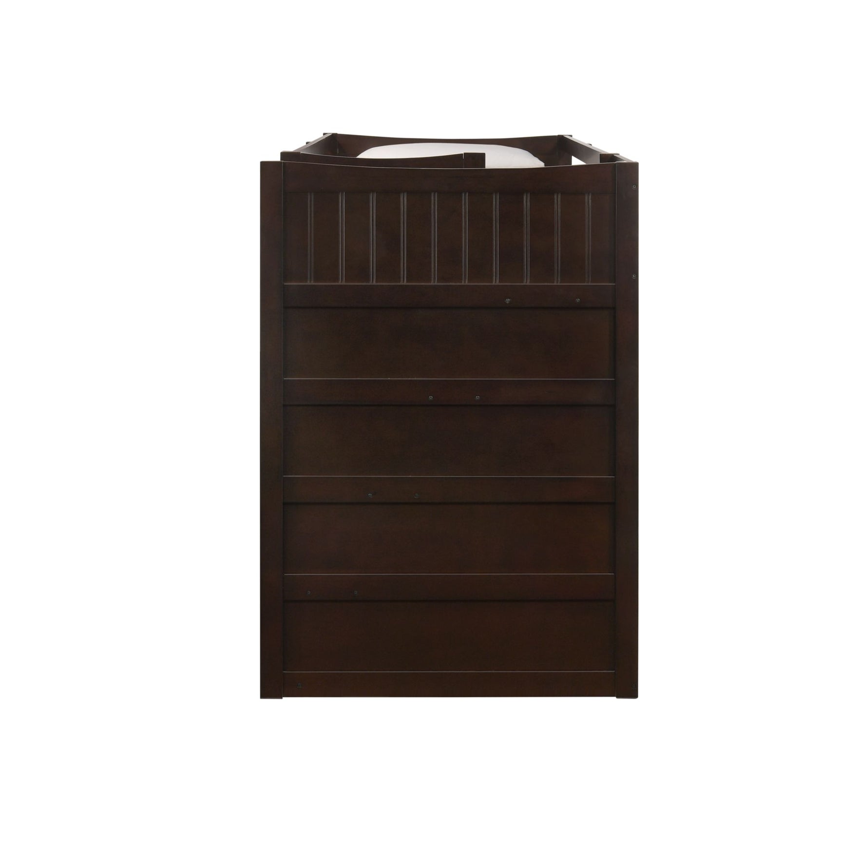 Sami Twin Over Twin Step Bunk with Right HB in Espresso - Tampa Furniture Outlet
