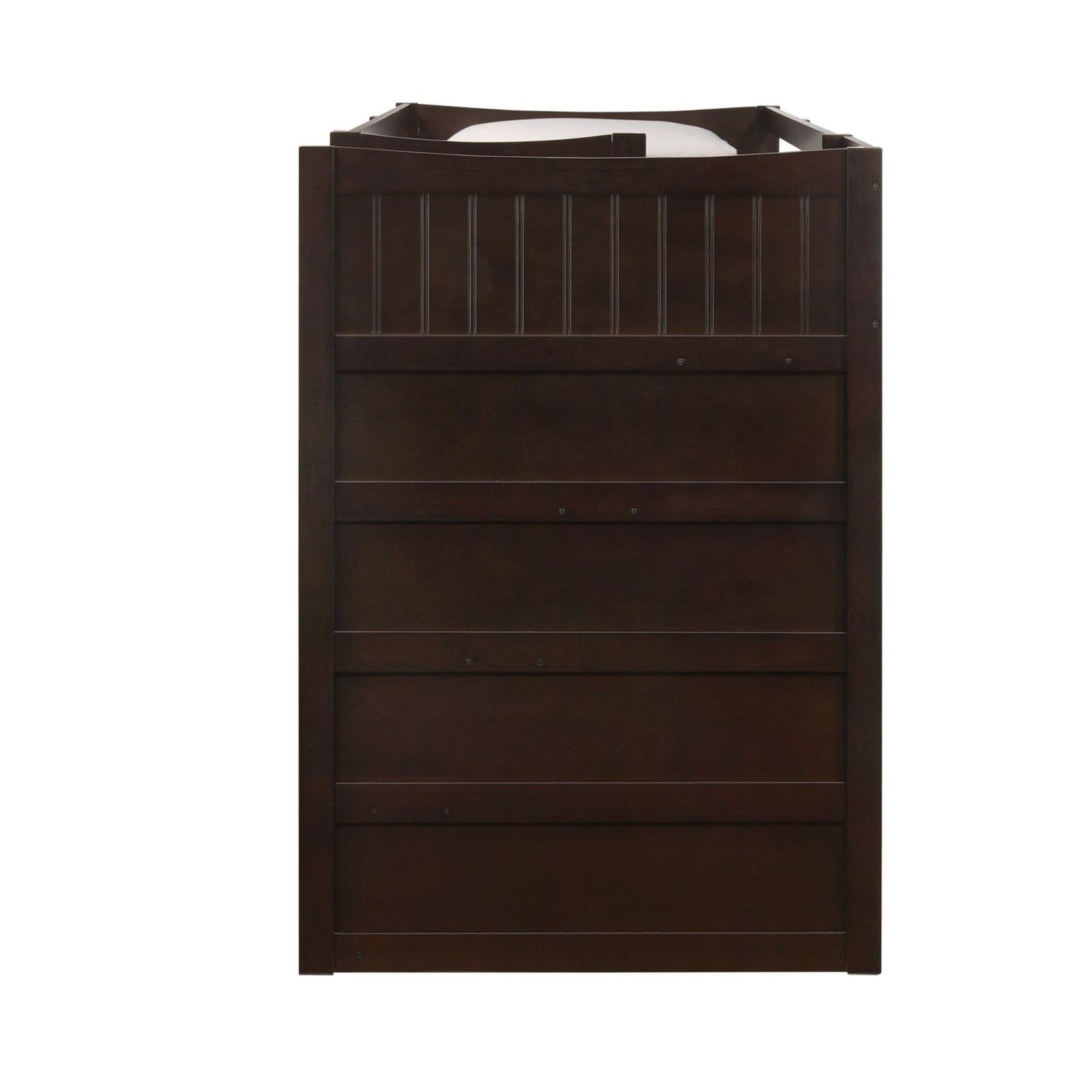 Sami Twin Over Twin Step Bunk with Right HB in Espresso