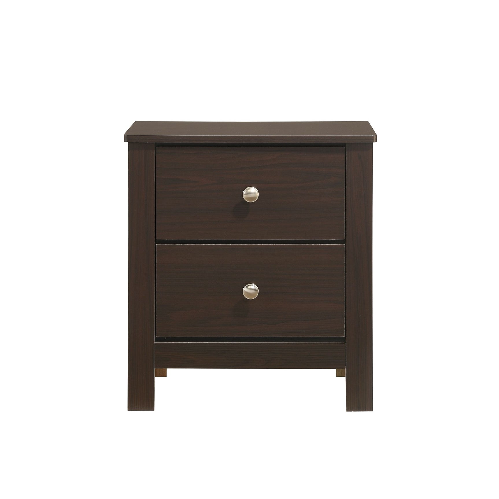 Sami Youth 2-Drawer Nightstand in Espresso - Tampa Furniture Outlet