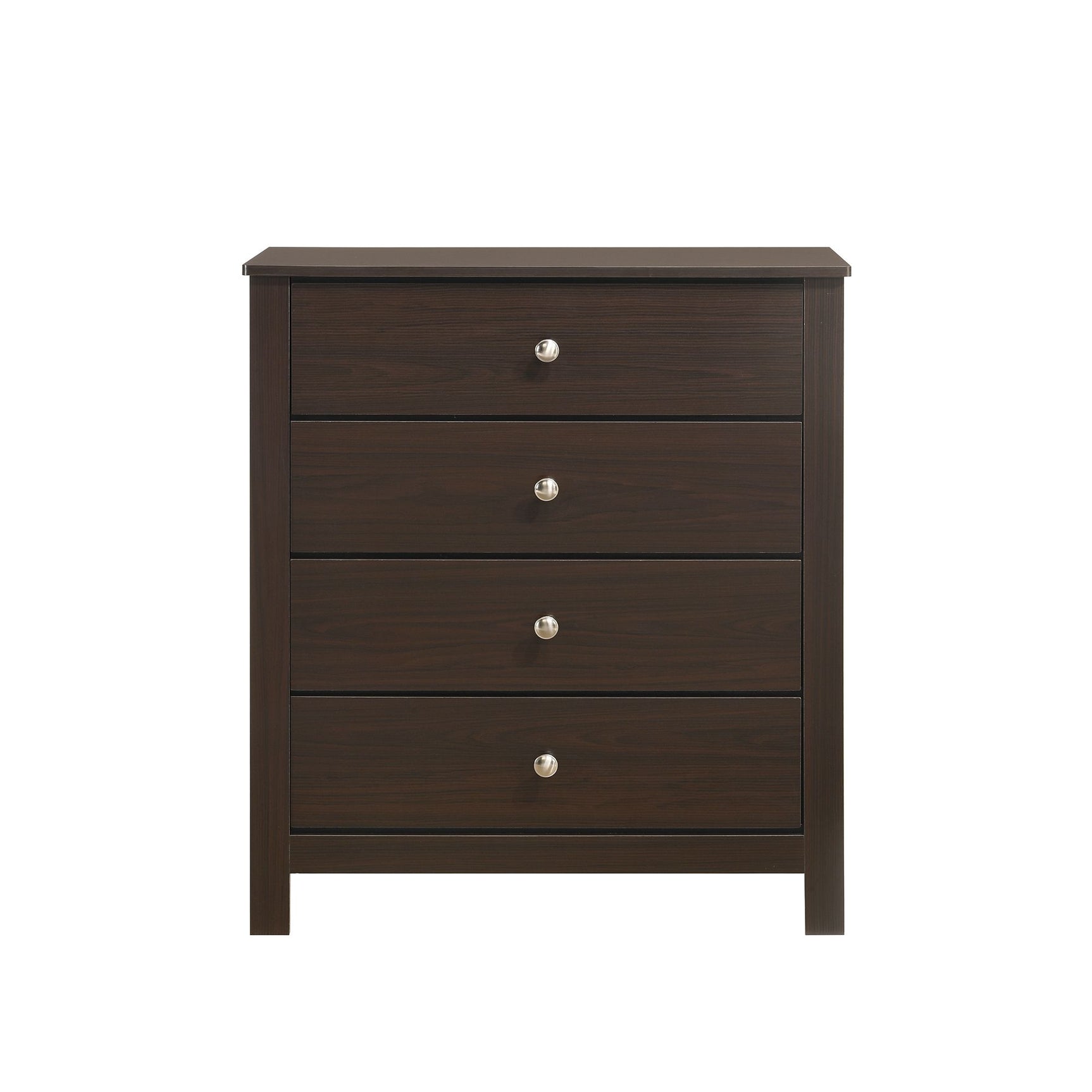 Sami Youth 4-Drawer Chest in Espresso - Tampa Furniture Outlet