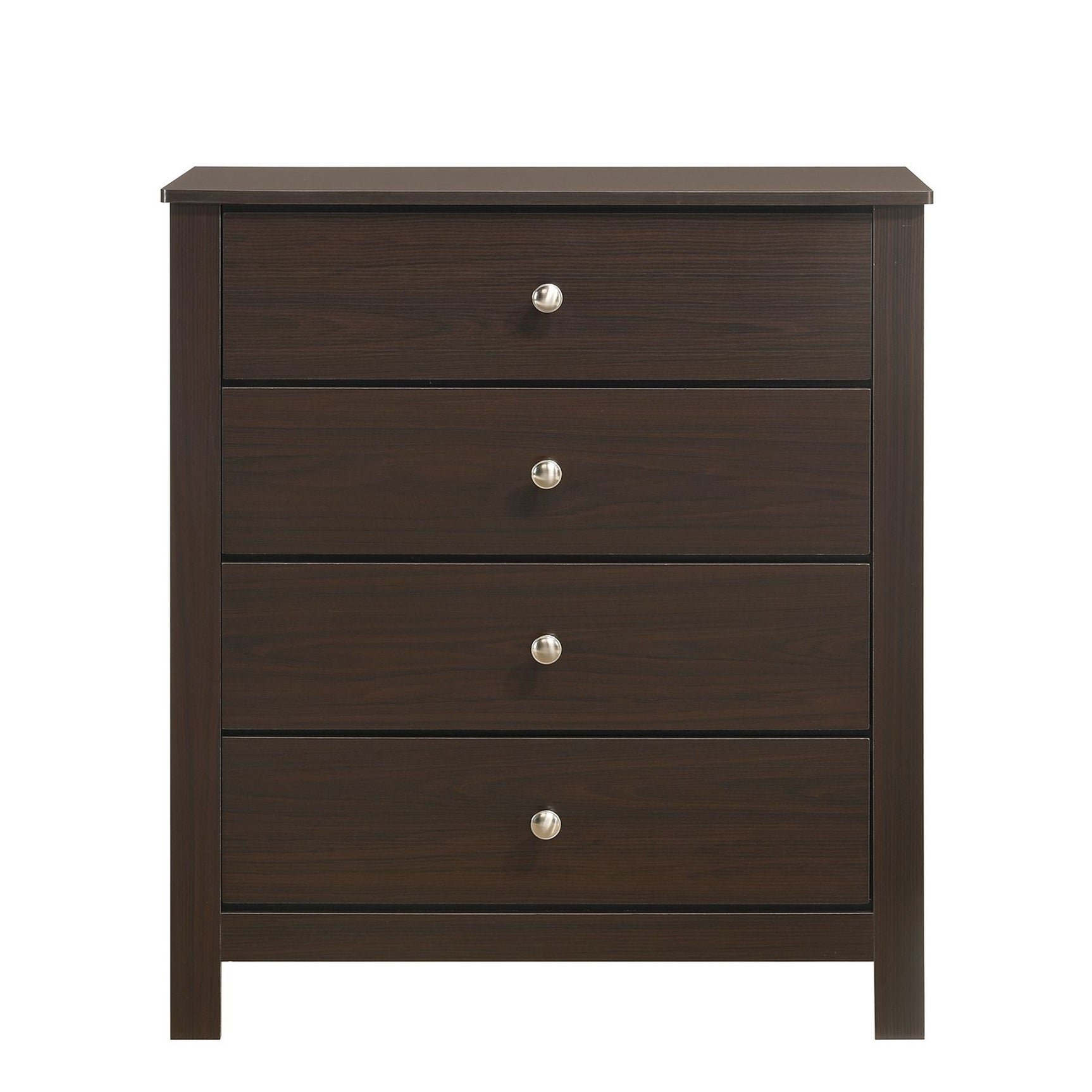 Sami Youth 4-Drawer Chest in Espresso