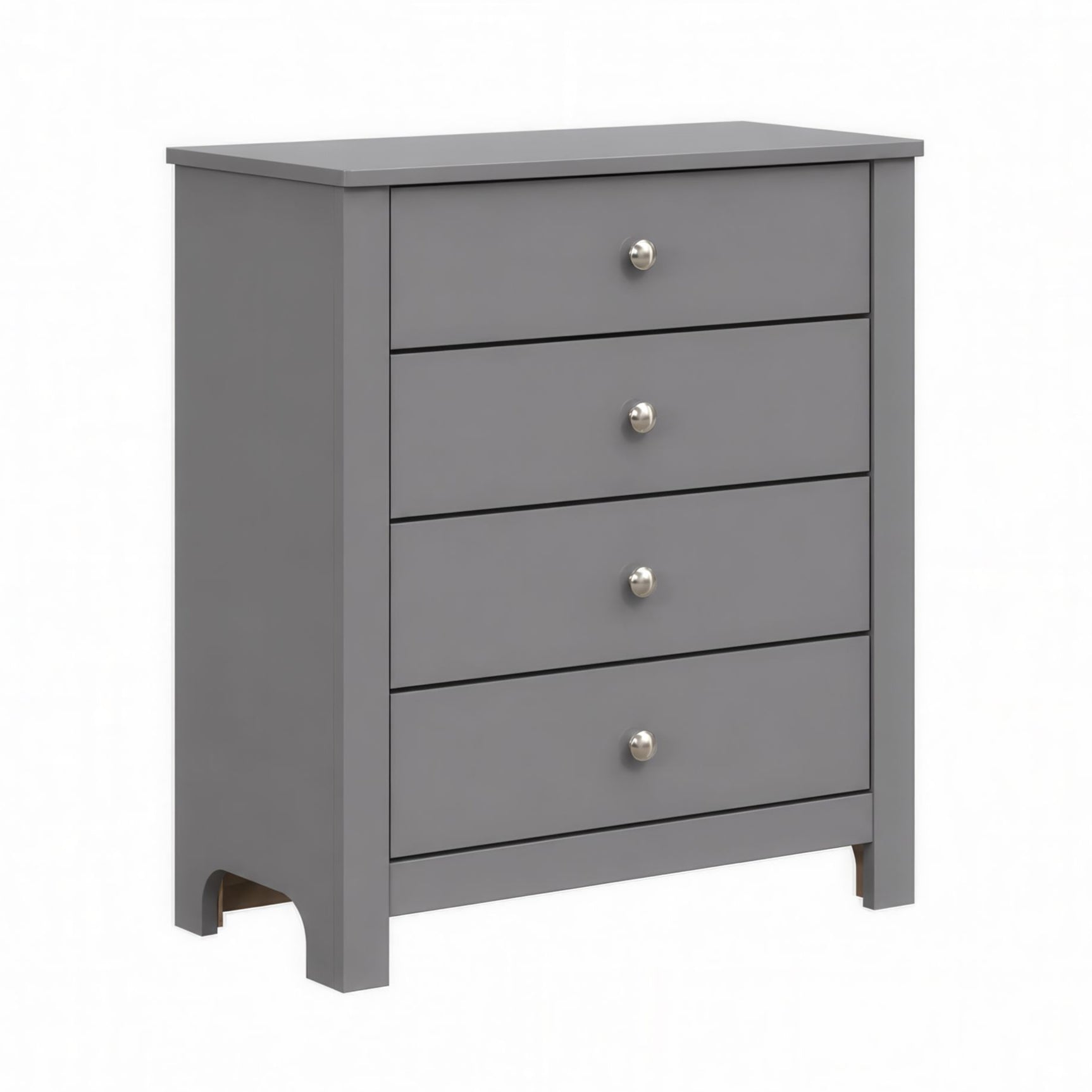 Sami Youth 4-Drawer Chest in Grey