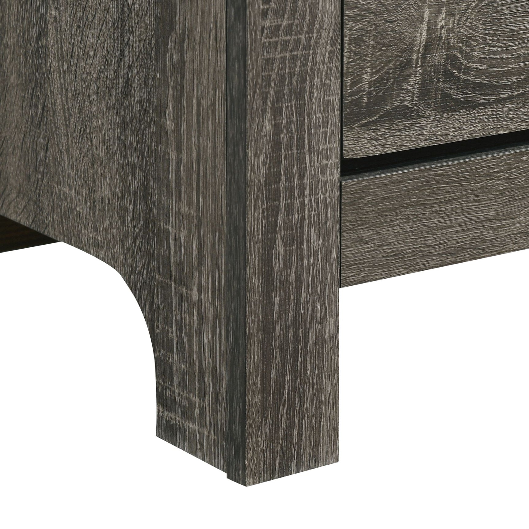 Sami Youth Dresser and Mirror Set in Grey - Tampa Furniture Outlet