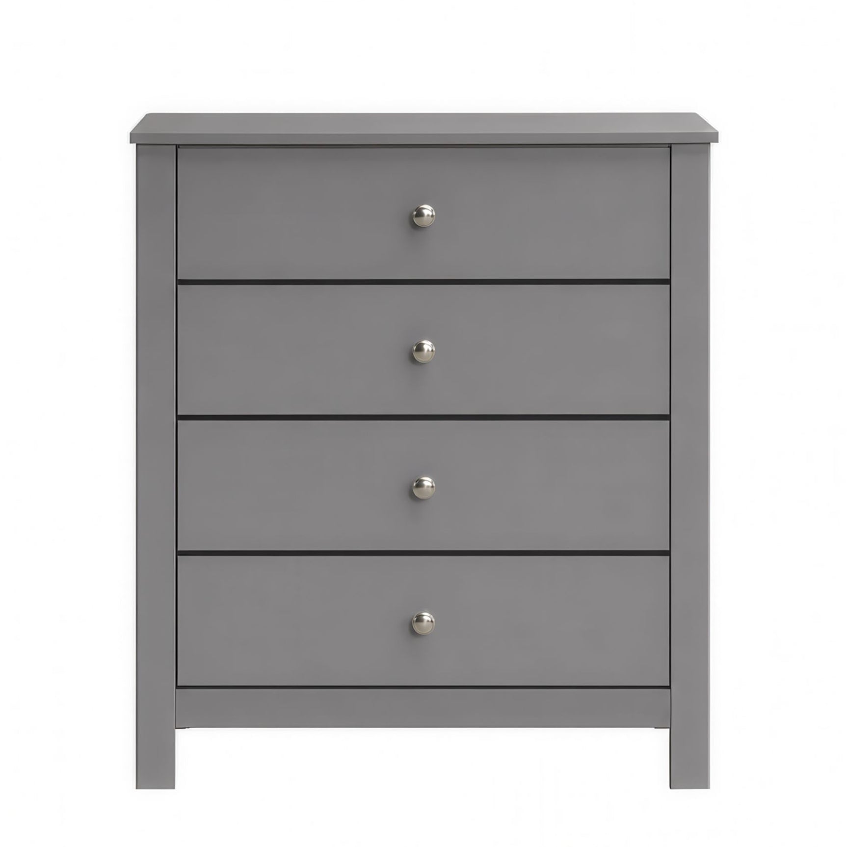 Sami Youth 4-Drawer Chest in Grey