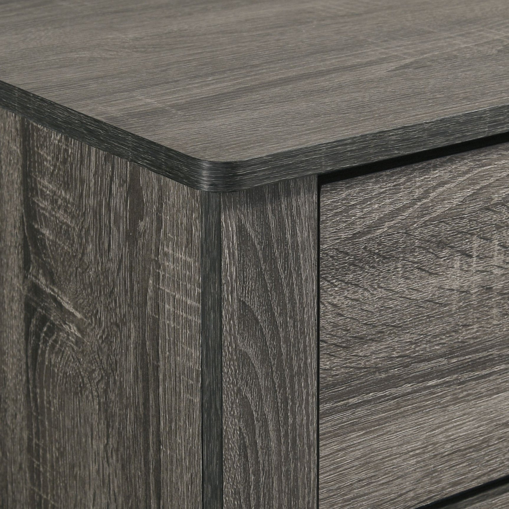 Sami Youth 2-Drawer Nightstand in Grey - Tampa Furniture Outlet