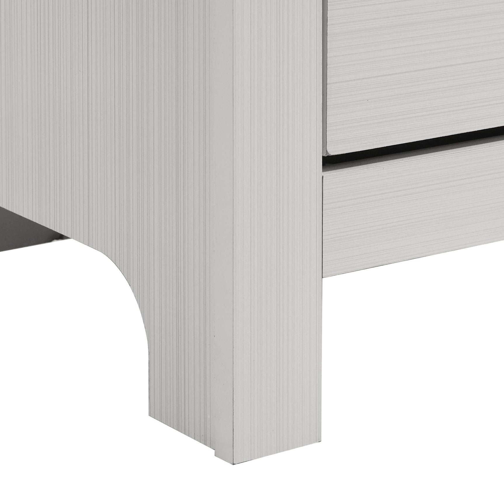 Sami Youth Dresser and Mirror Set in White - Tampa Furniture Outlet