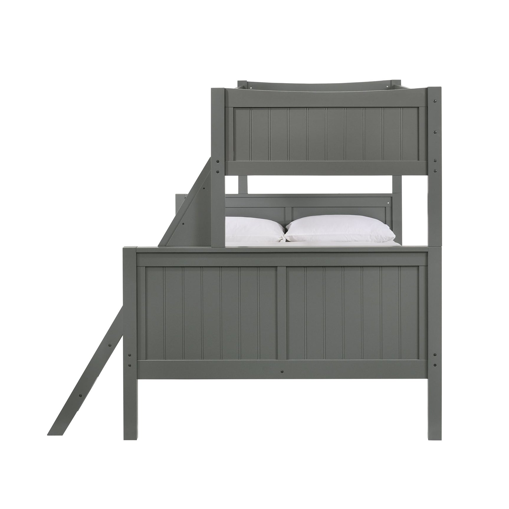 Sami Twin Over Full Bunk Grey - Tampa Furniture Outlet