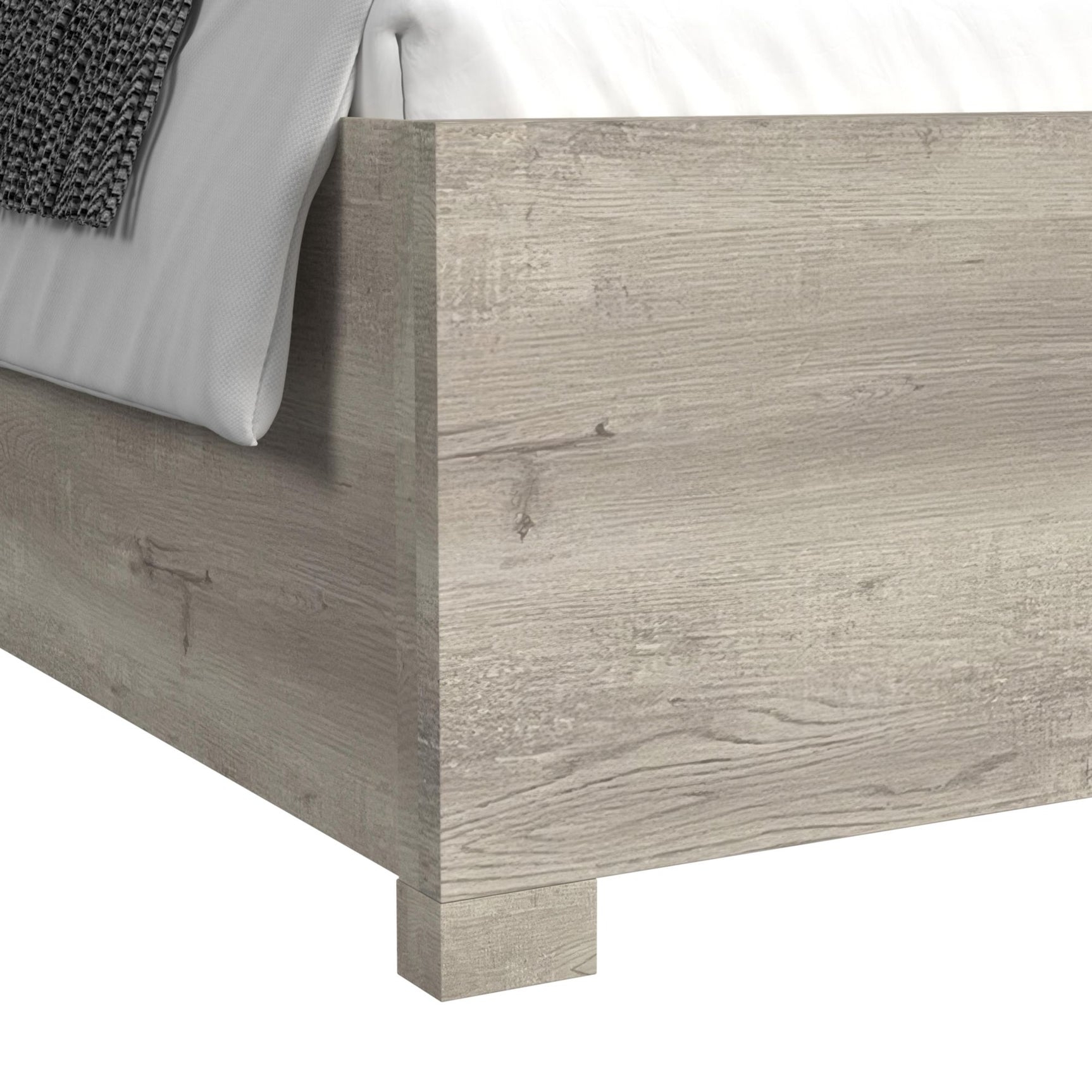 San Matteo Twin Bed with LED in Dual Tone - Tampa Furniture Outlet