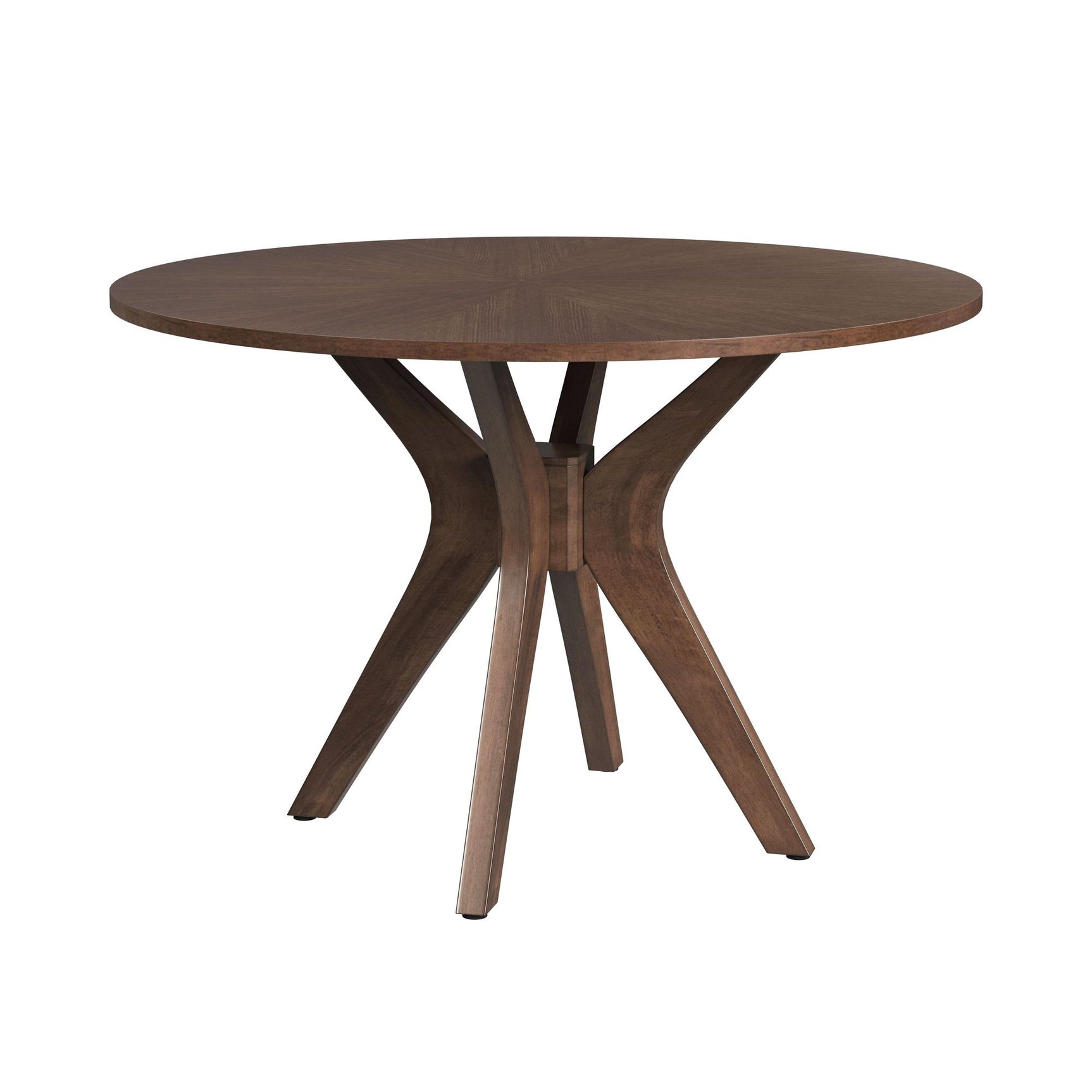Santa Barbara Round Dining Table in Walnut - Tampa Furniture Outlet