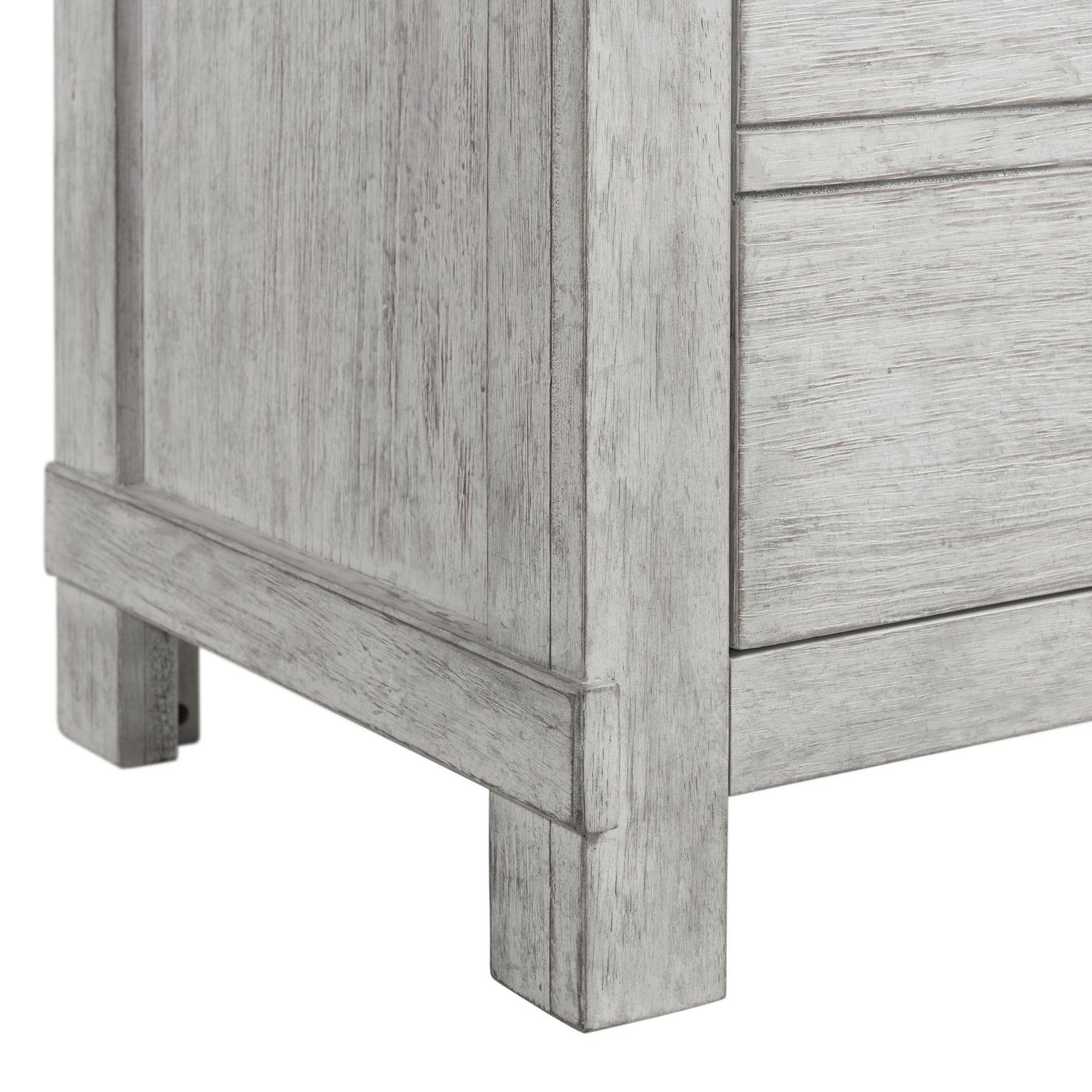 Scott Nightstand W/USB White Finish - Tampa Furniture Outlet