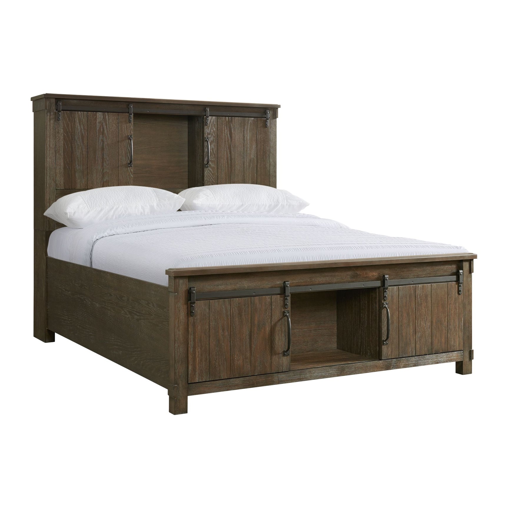Scott Queen Platform Storage Bed - Tampa Furniture Outlet