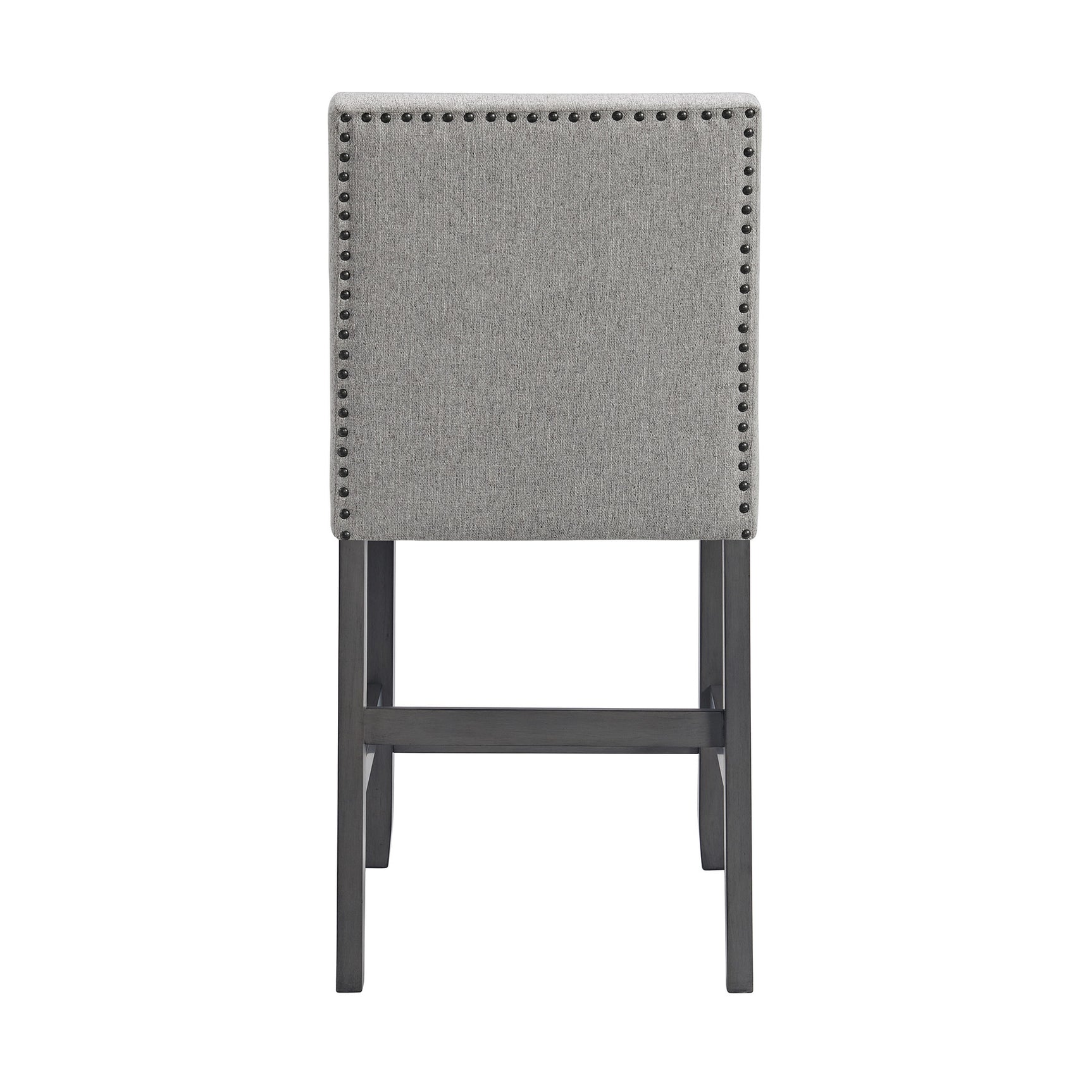 Seneca Counter Side Chair with Grey Fabric in Grey (2 Per Carton) - Tampa Furniture Outlet