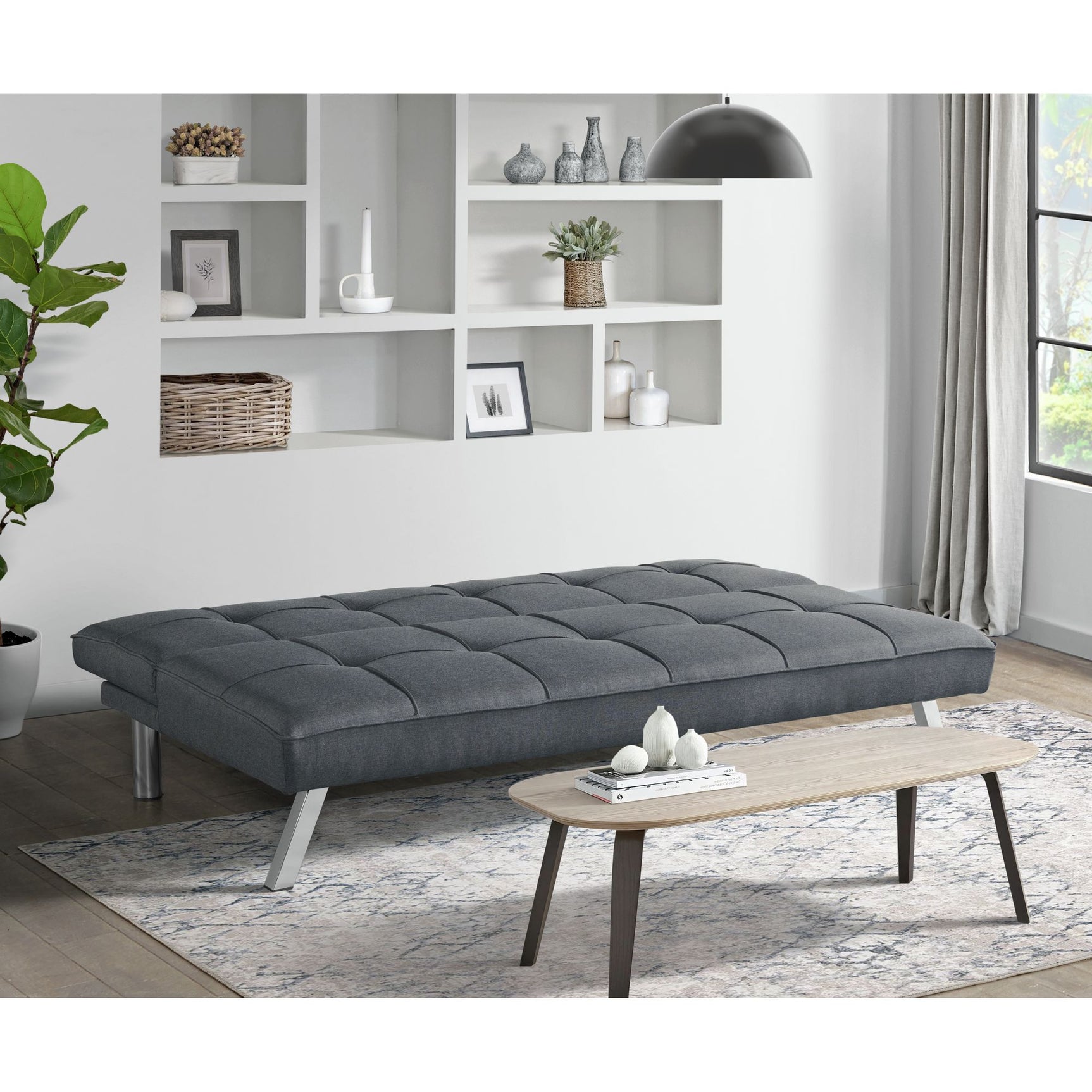 Smash Sleeper Sofa in Sandra Grey - Tampa Furniture Outlet