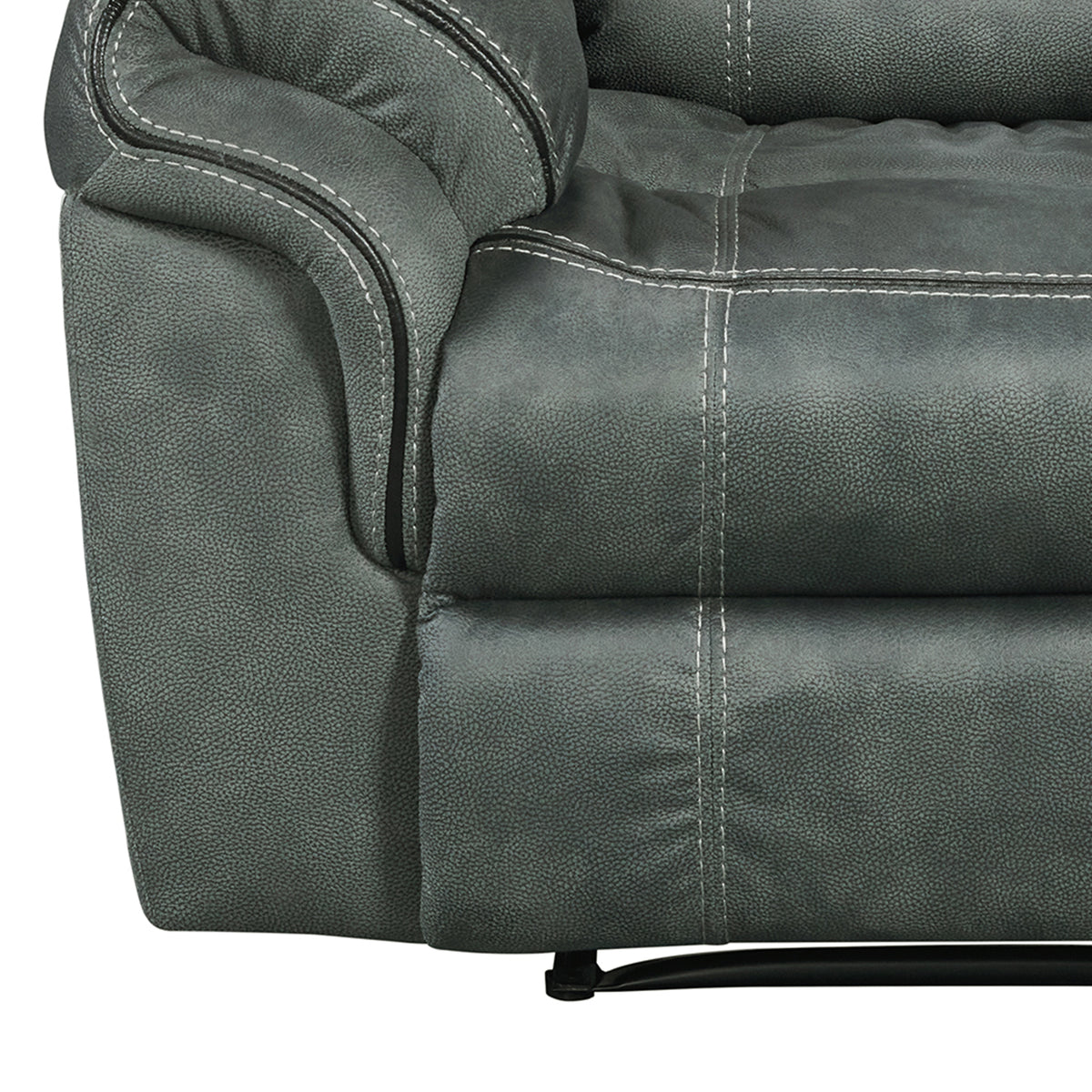 Sorrento Motion Sofa with Dropdown in FB367 Charcoal