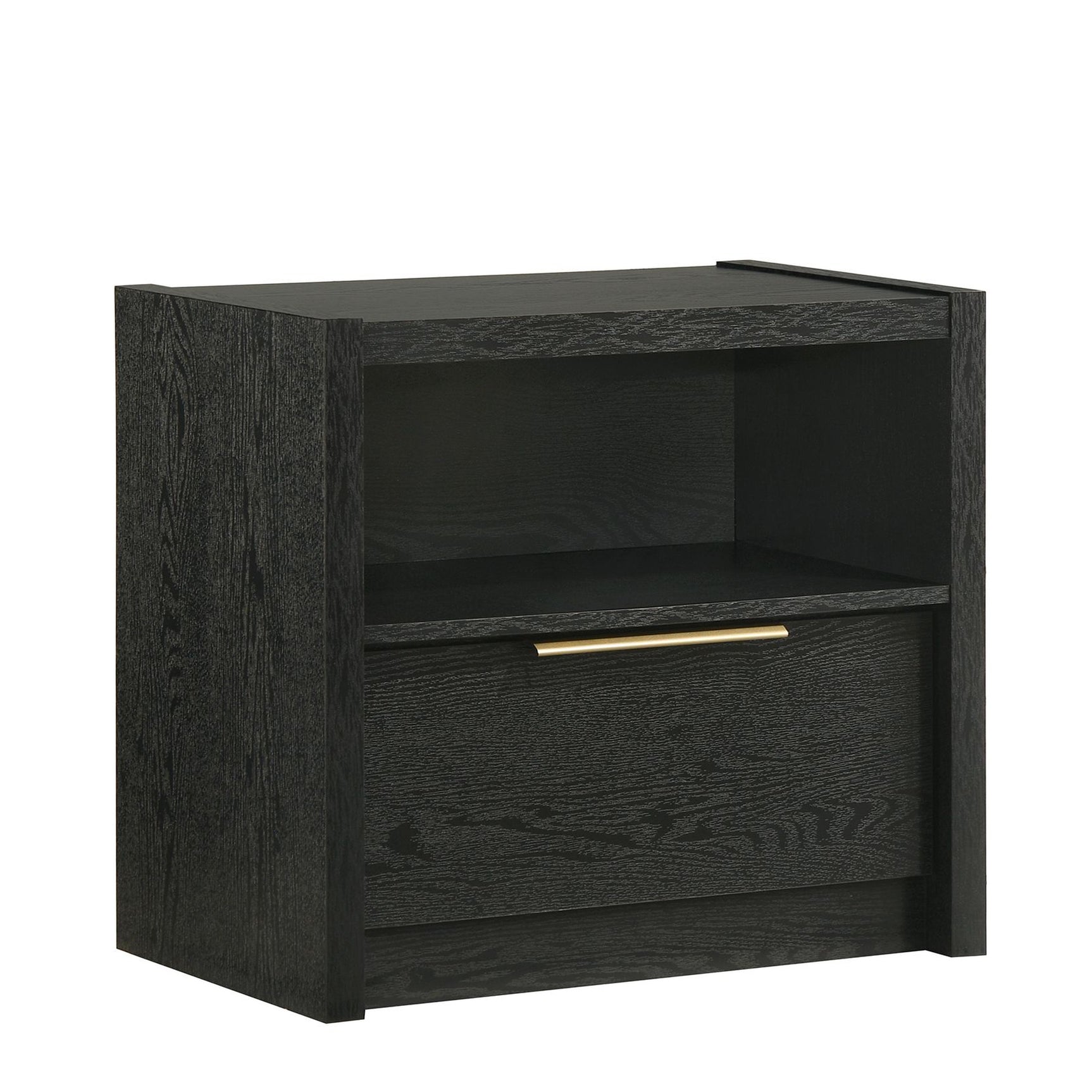 South Bend Nightstand with USB in Black