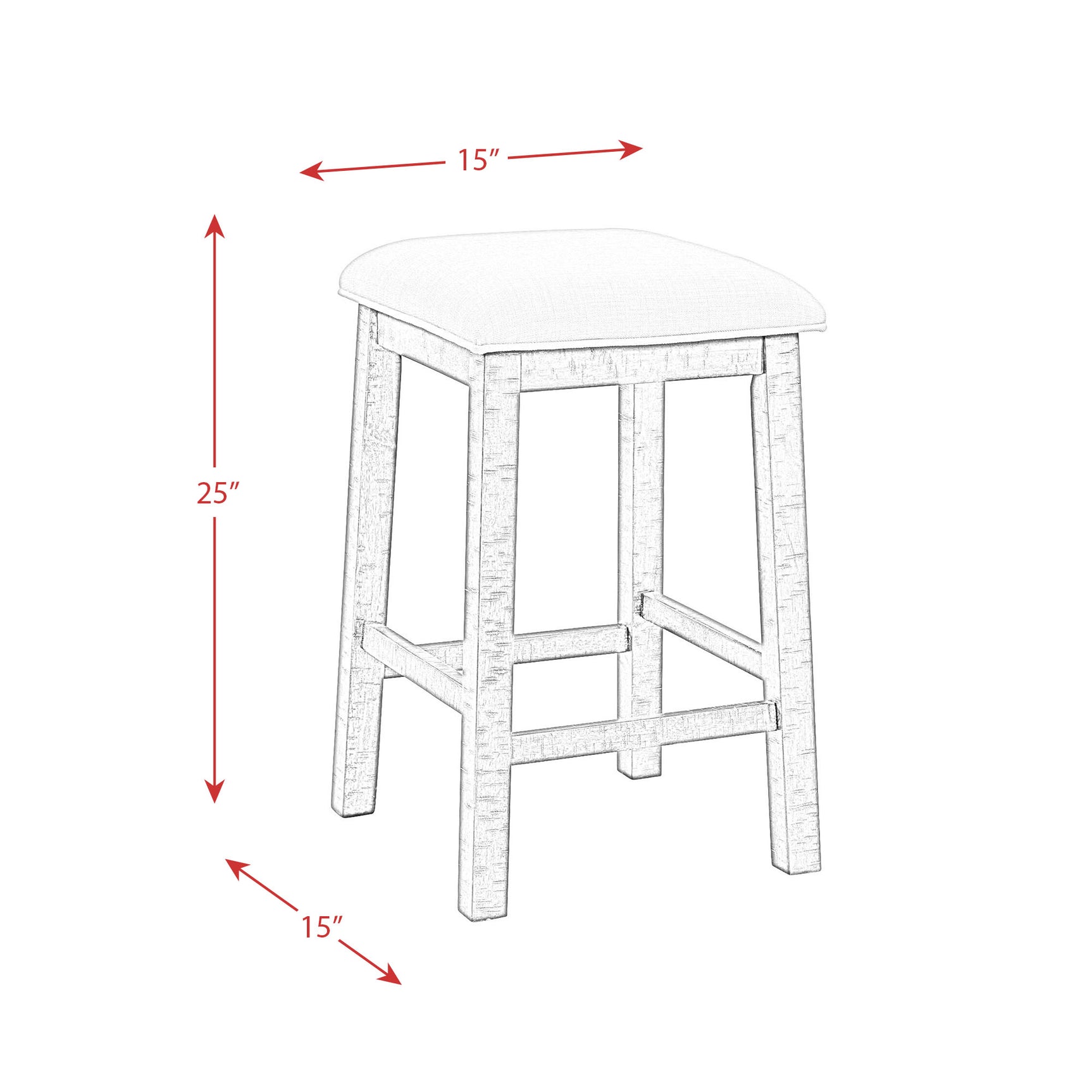 Stone Occasional Bar Table Single Pack (Table + Three Stools)