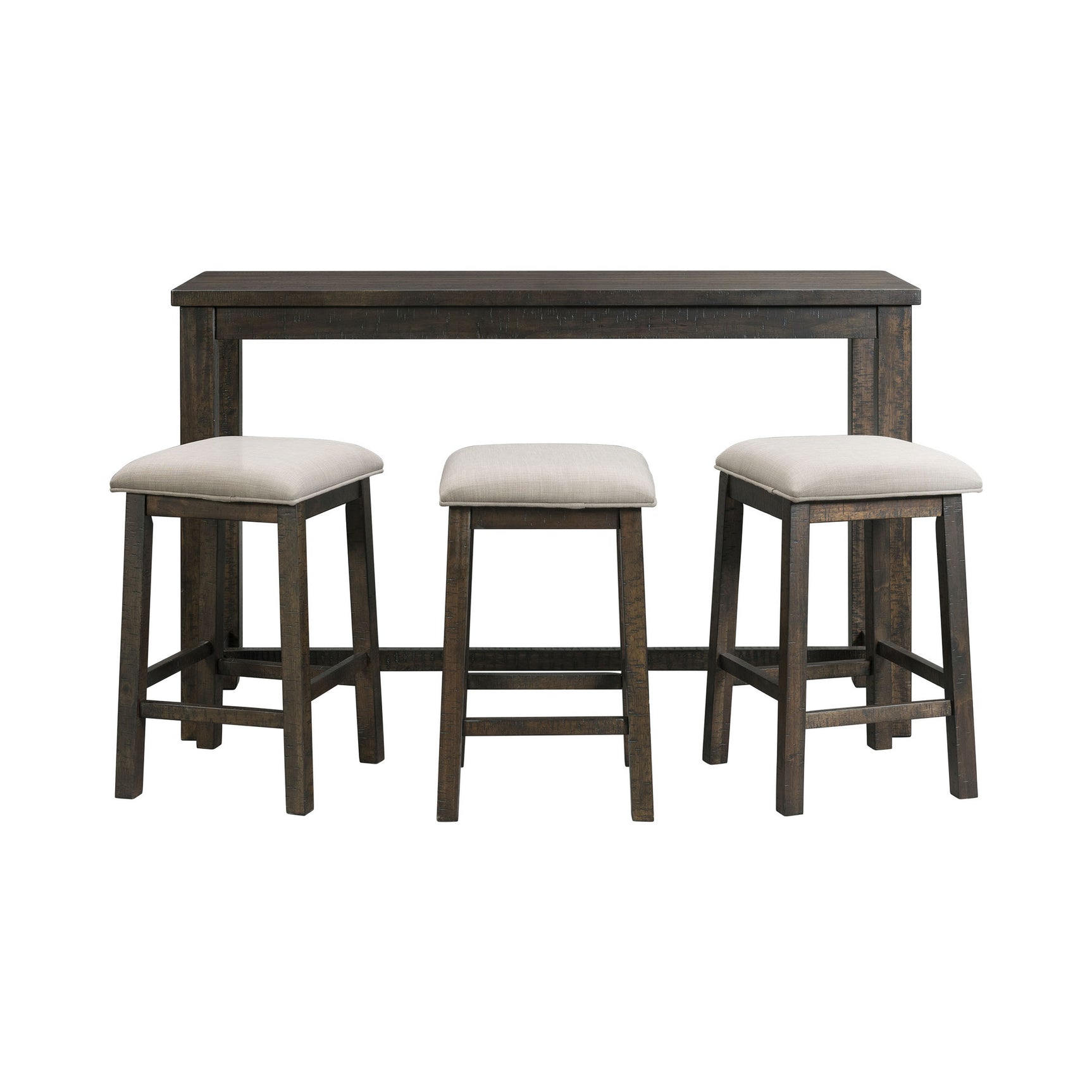 Stone Occasional Bar Table Single Pack (Table + Three Stools)