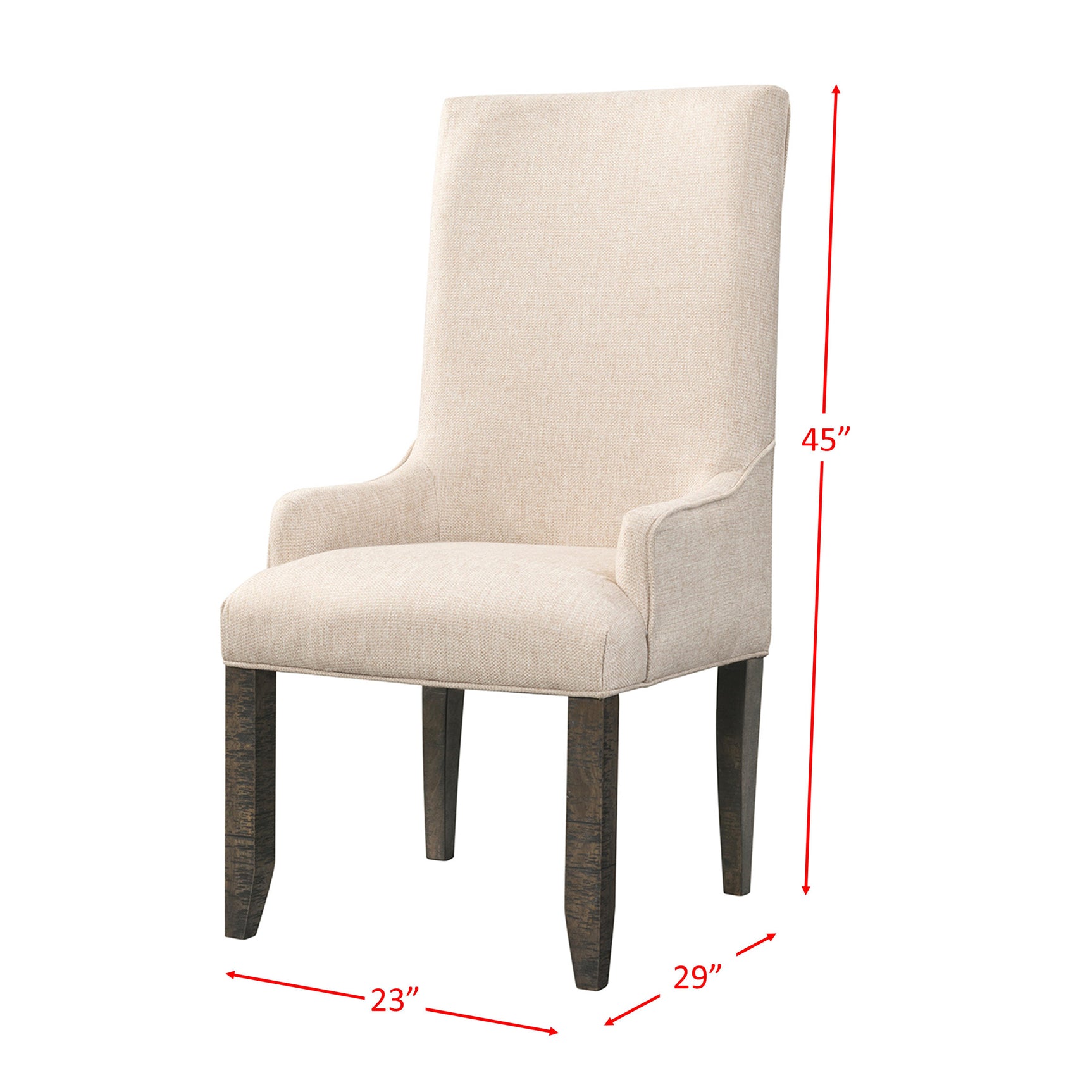 Stone Parson Arm Chair (2 Per Pack) - Tampa Furniture Outlet