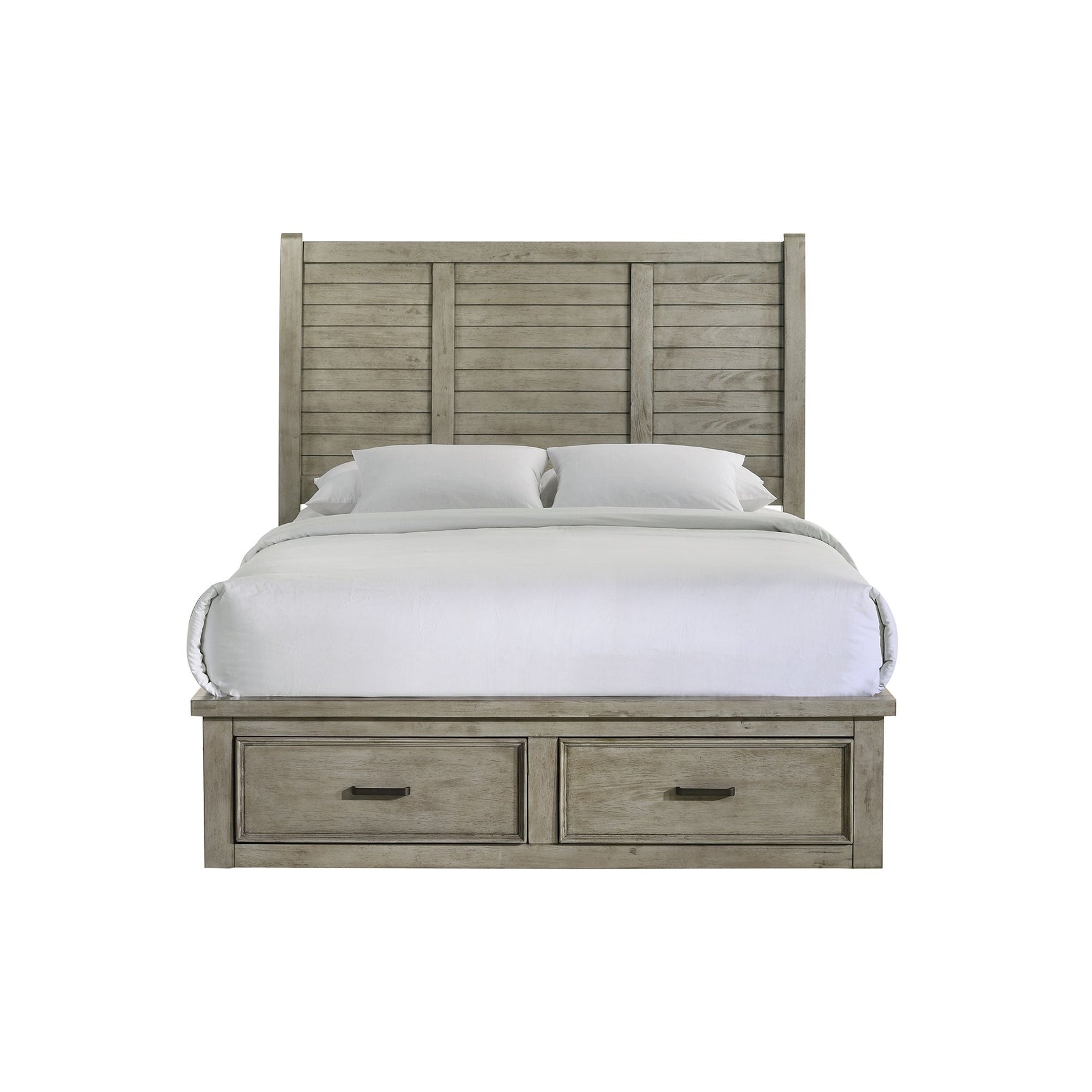 Sullivan Queen Storage Bed in Drift Grey - Tampa Furniture Outlet