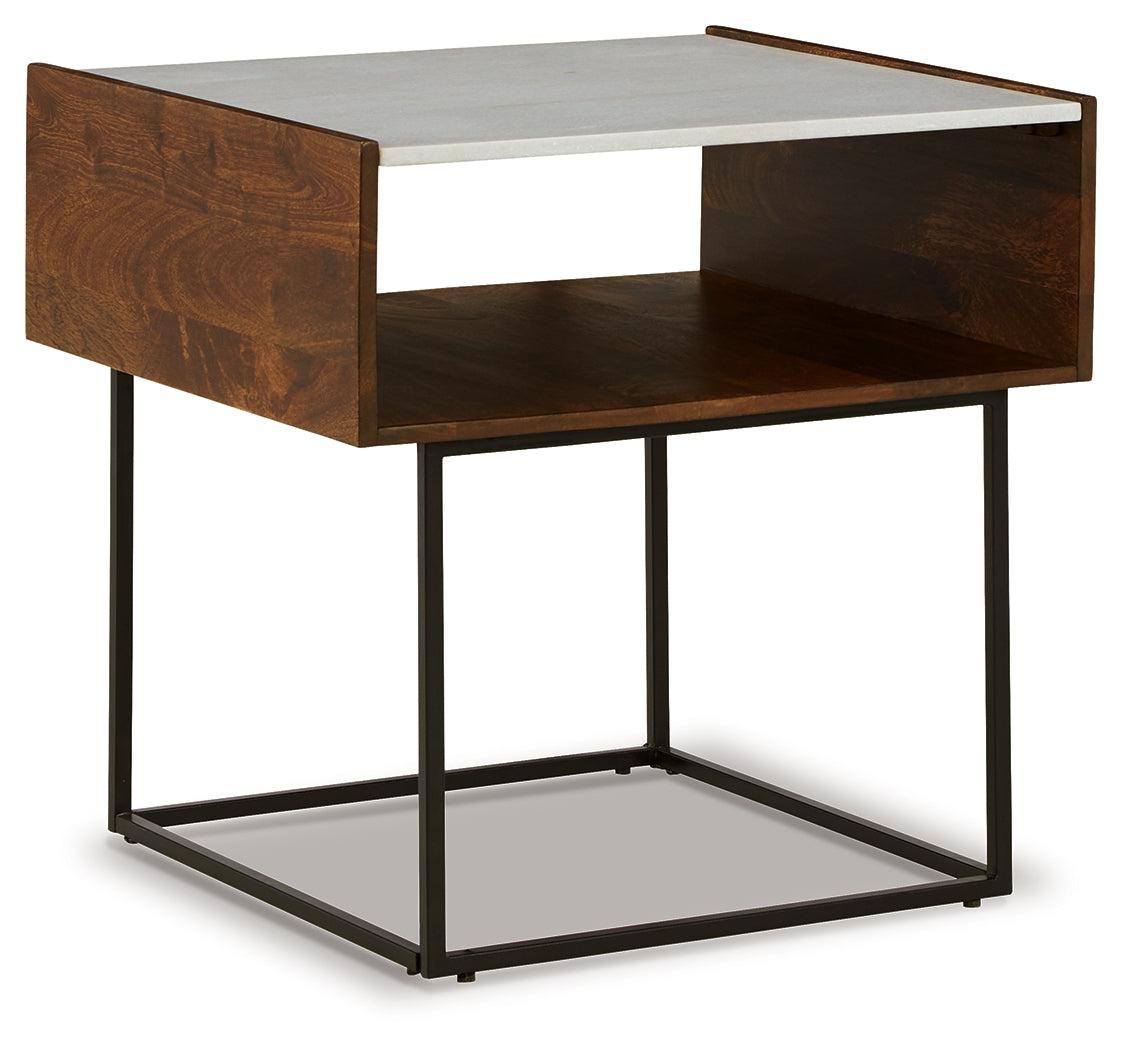 Rusitori End Table - Tampa Furniture Outlet