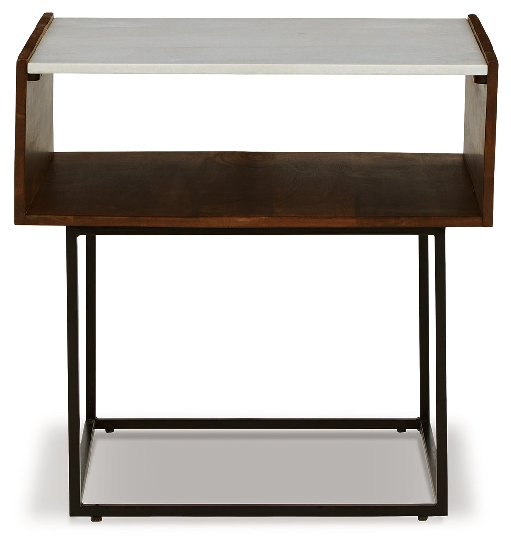 Rusitori End Table - Tampa Furniture Outlet