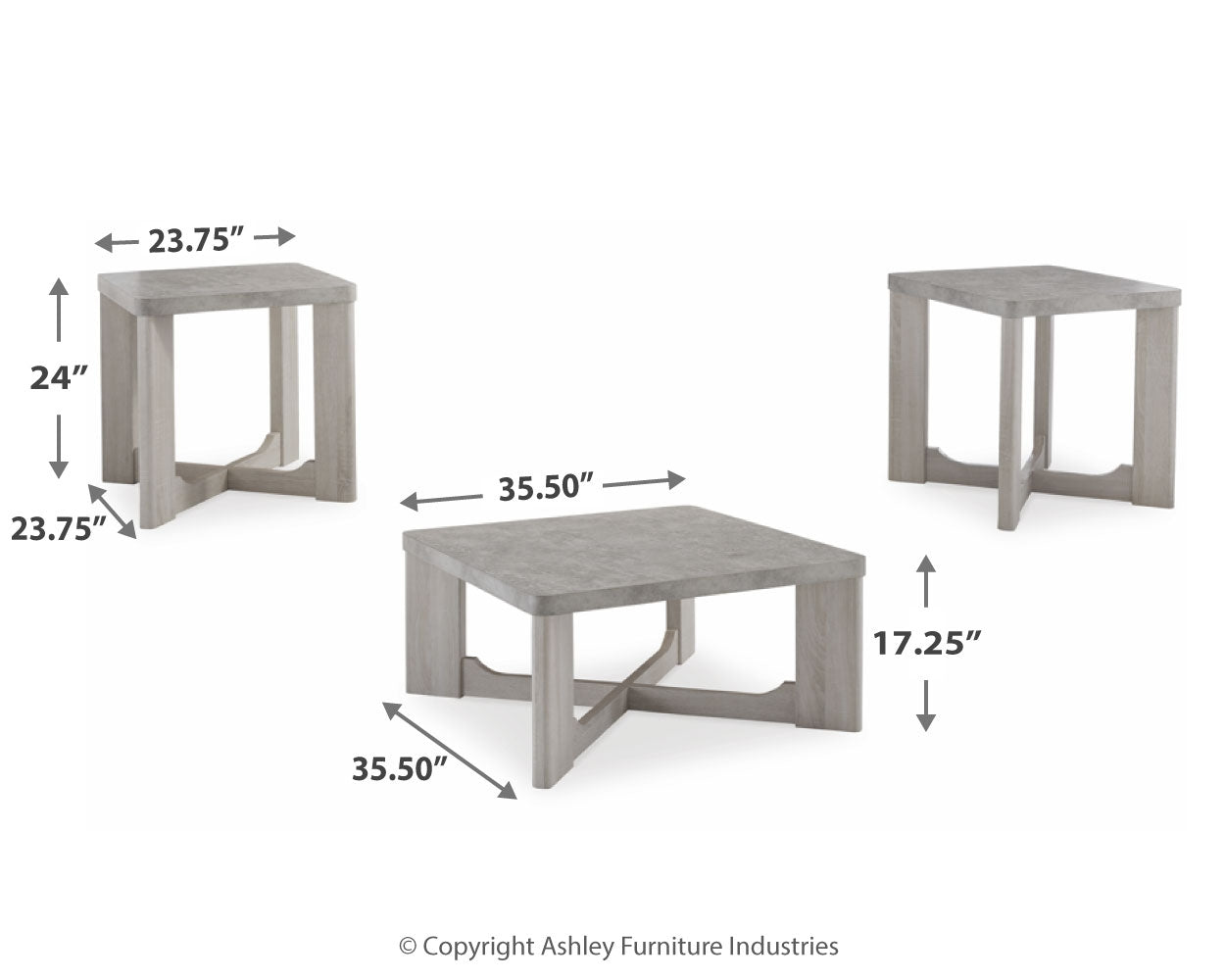 Garnilly Table (Set of 3) - Tampa Furniture Outlet